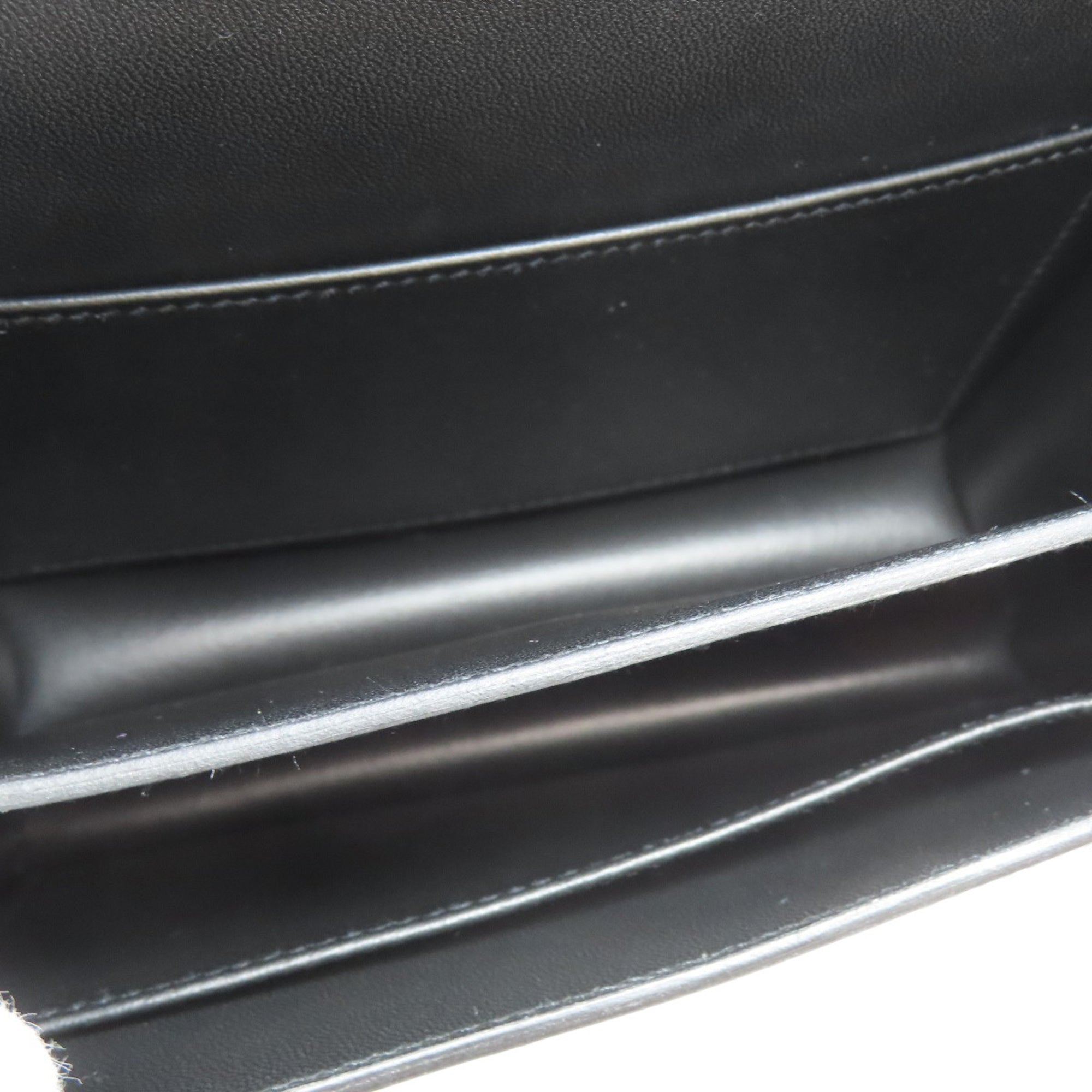 Hermes Black Leather Shoulder Bag (Pre-Owned)