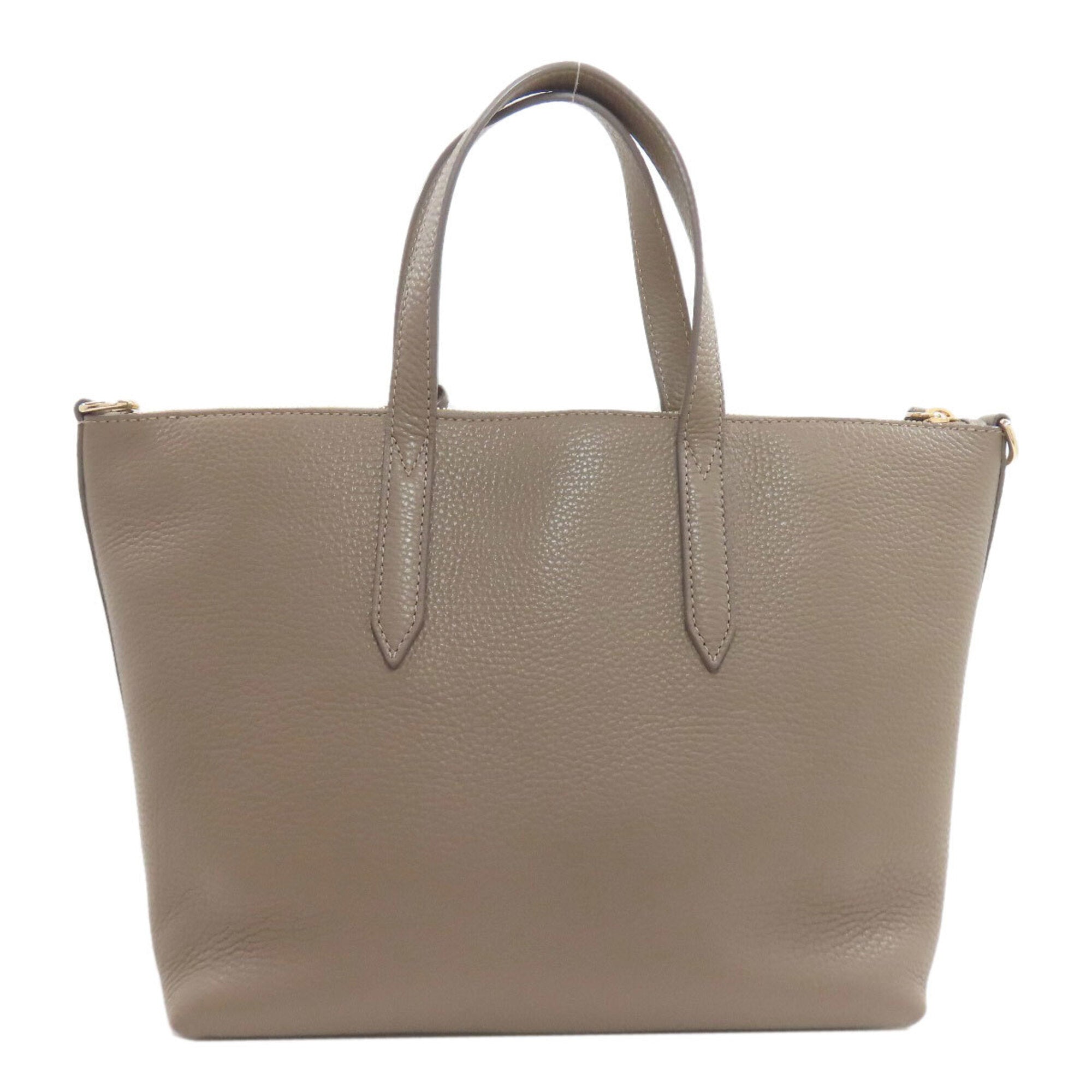 Jimmy Choo Grayish Leather Handbag (Pre-Owned)