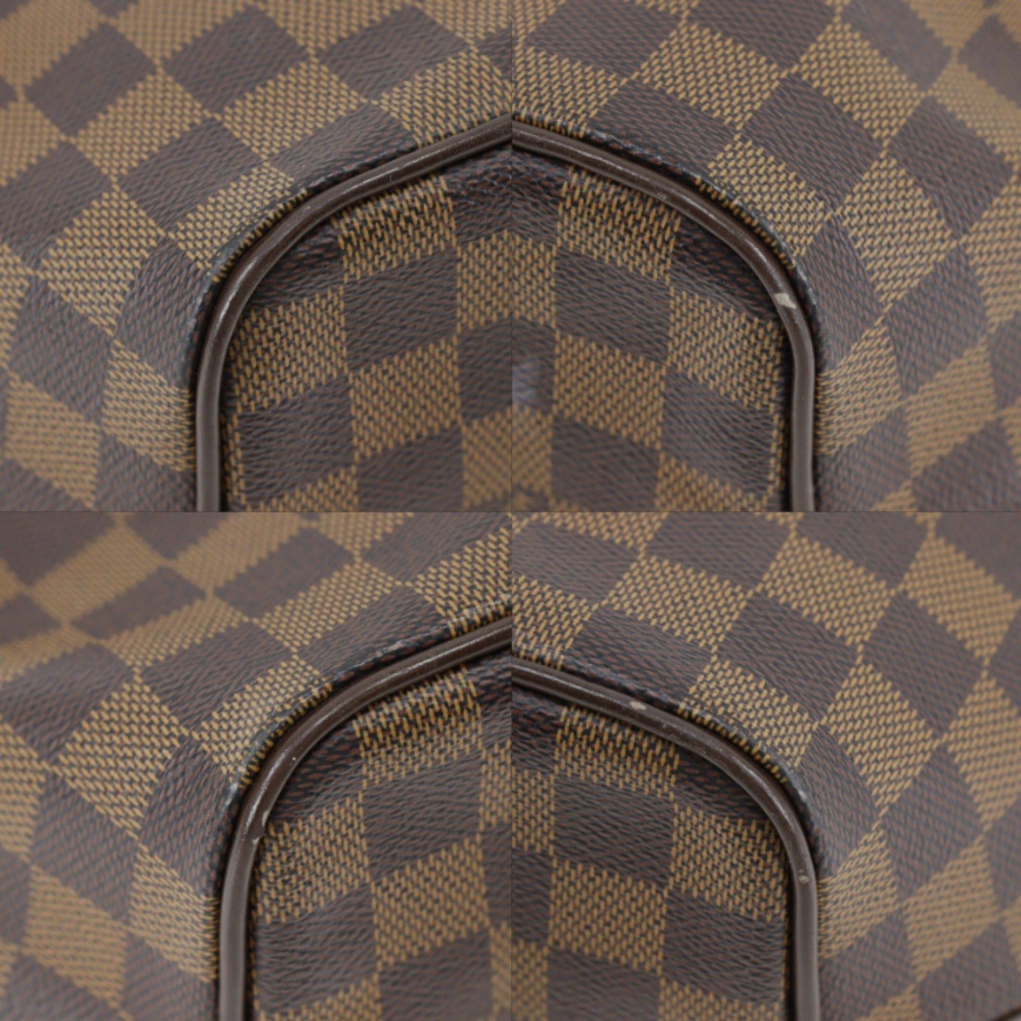 Louis Vuitton Damier Brown Damier Canvas Tote Bag (Pre-Owned)