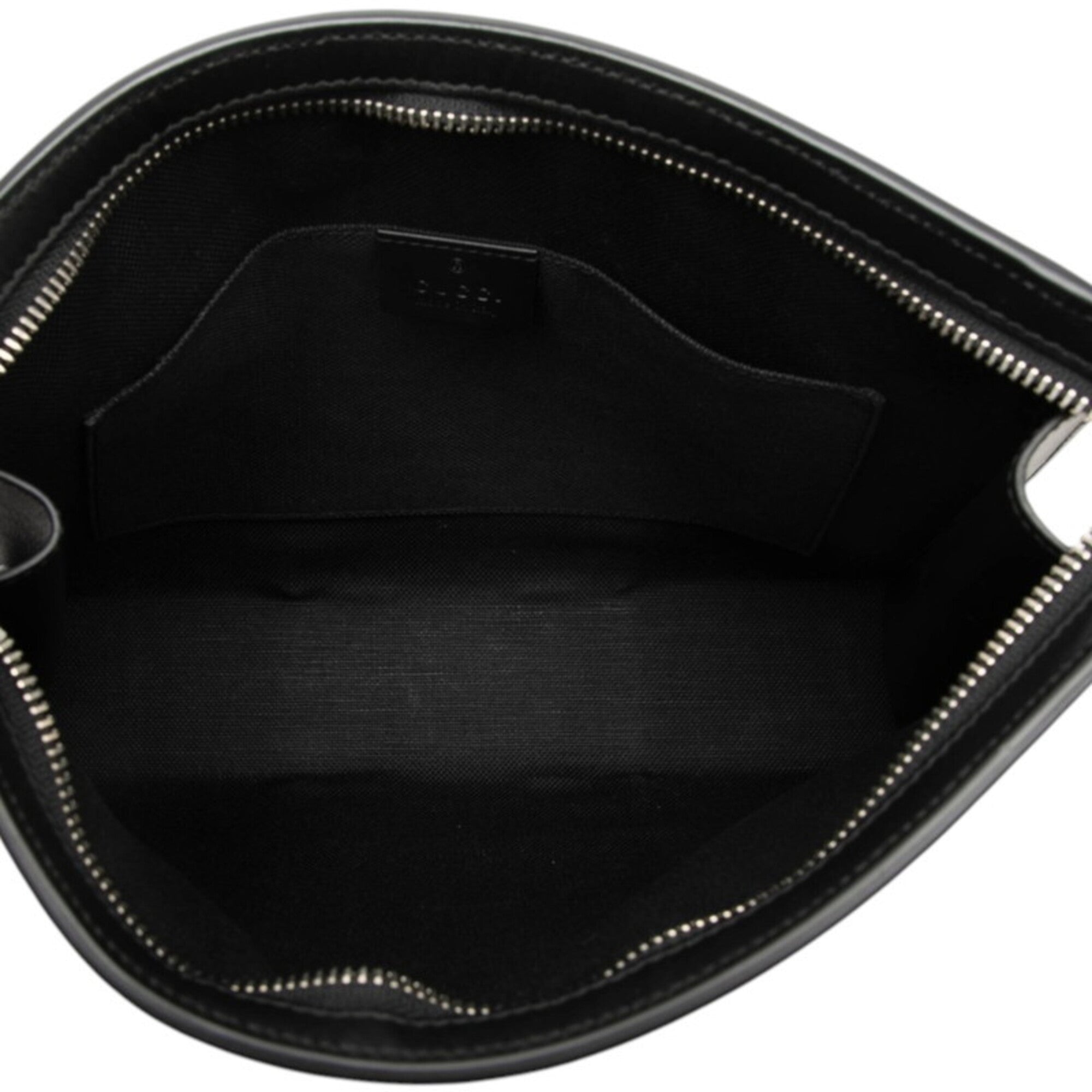 Gucci Black Pvc Leather Clutch Bag (Pre-Owned)