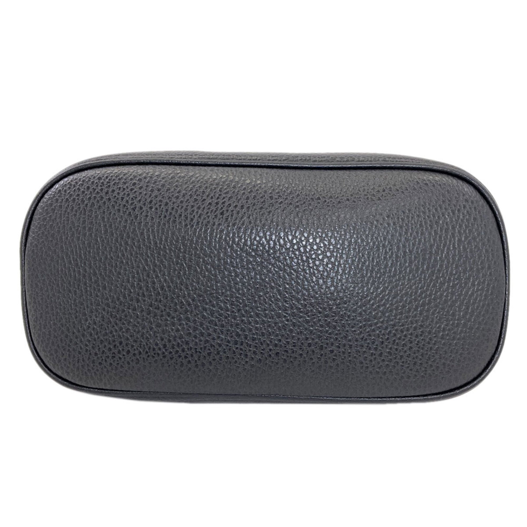 Gucci Black Leather Handbag (Pre-Owned)