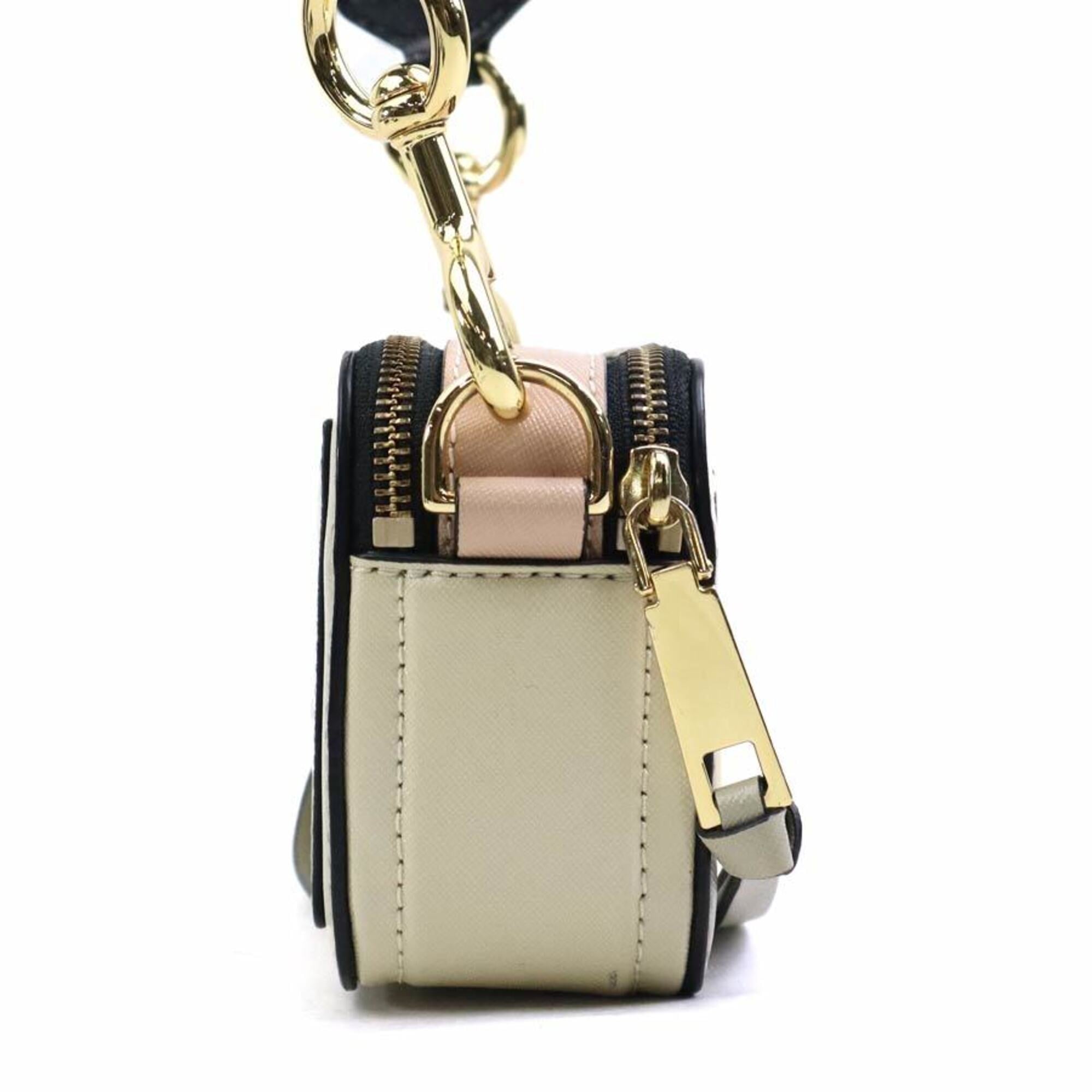 Marc Jacobs Grayish Light Pink Leather Shoulder Bag (Pre-Owned)