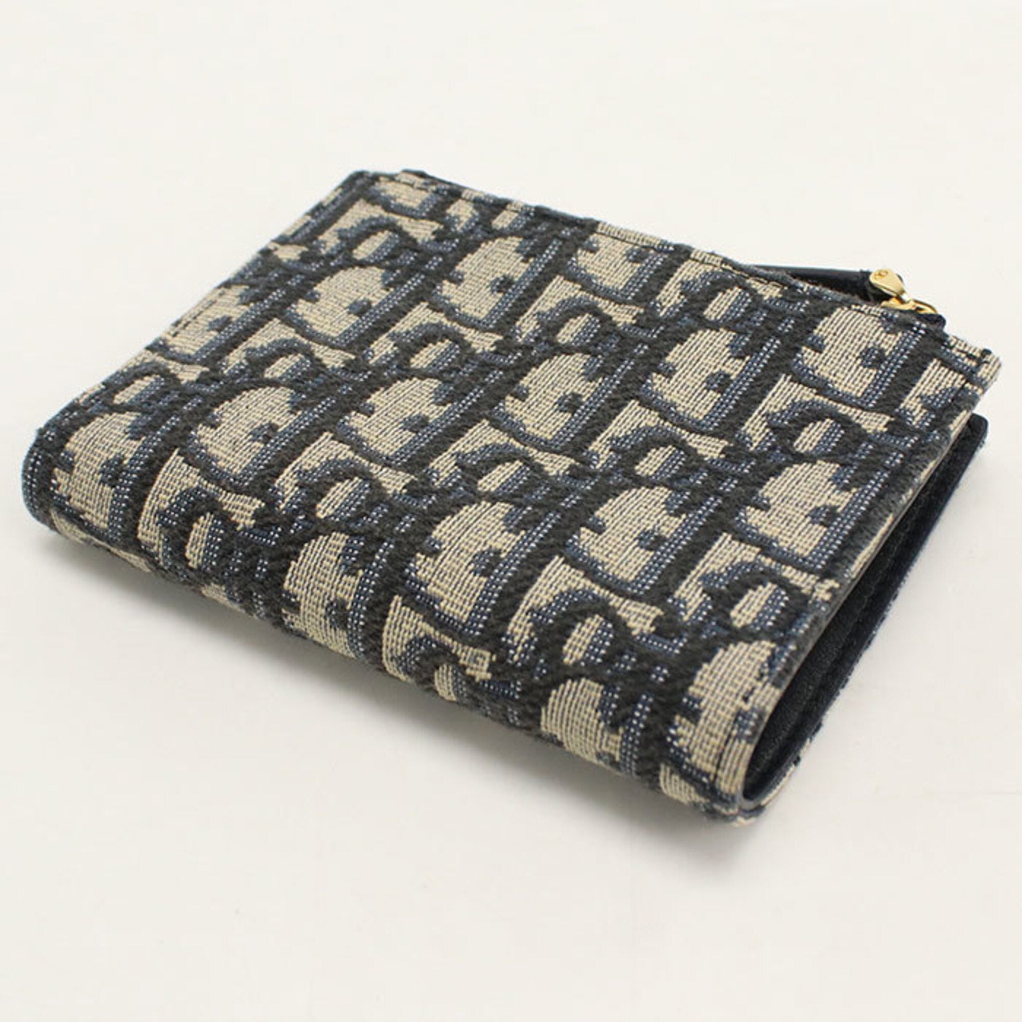Christian Dior Navy Wallet (Bi-Fold) (Pre-Owned)