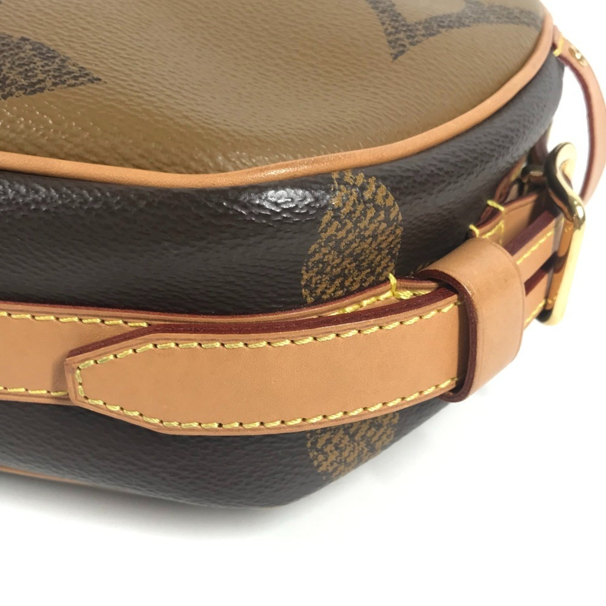 Louis Vuitton Brown Galle Monogram Pochette Shoulder Bag (Pre-Owned)