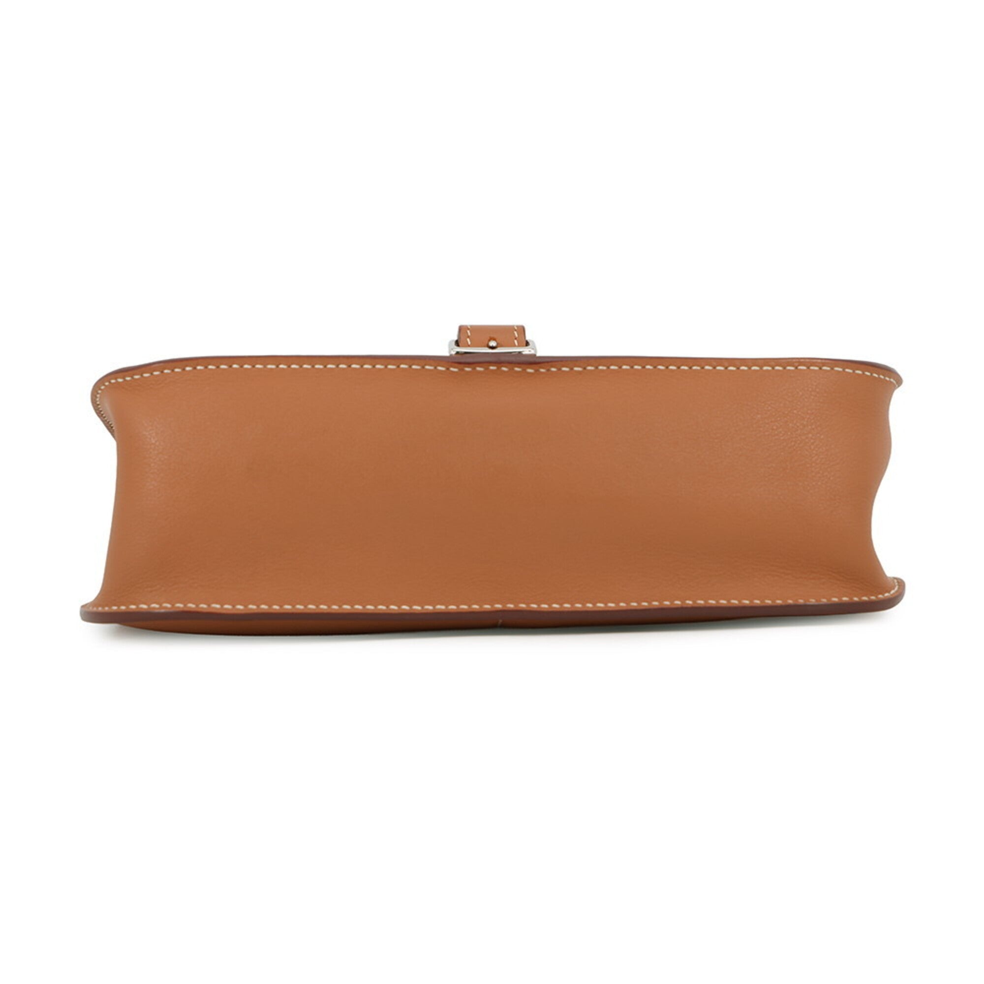 Hermes Kara Gold Swift Leather Handbag (Pre-Owned)