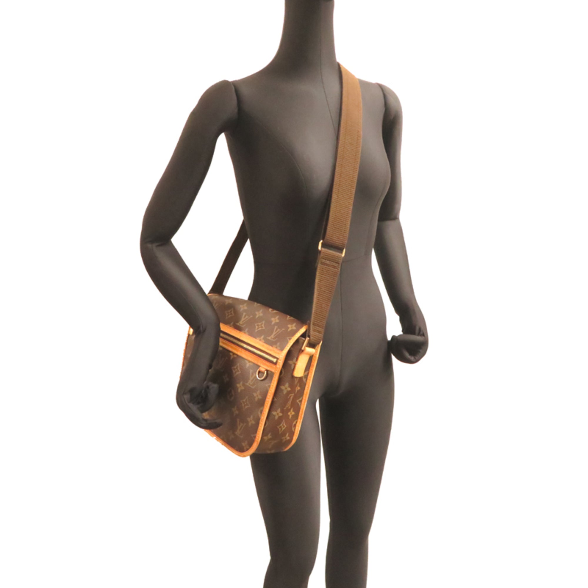 Louis Vuitton Brown Monogram Shoulder Bag (Pre-Owned)