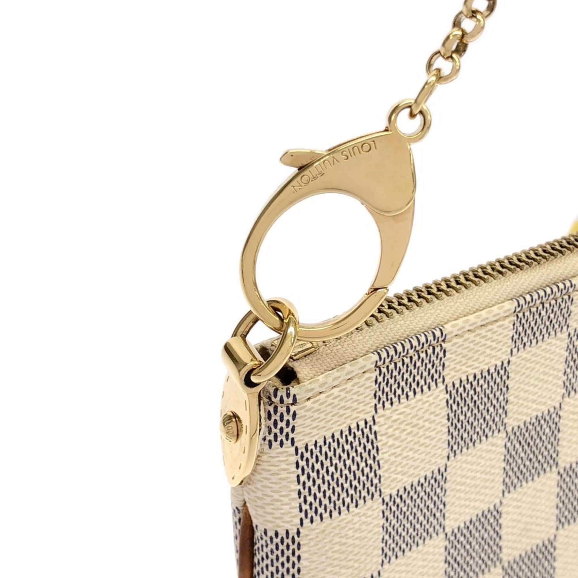 Louis Vuitton Azur Damier Azur Damier Azur Pochette Pouch (Pre-Owned)