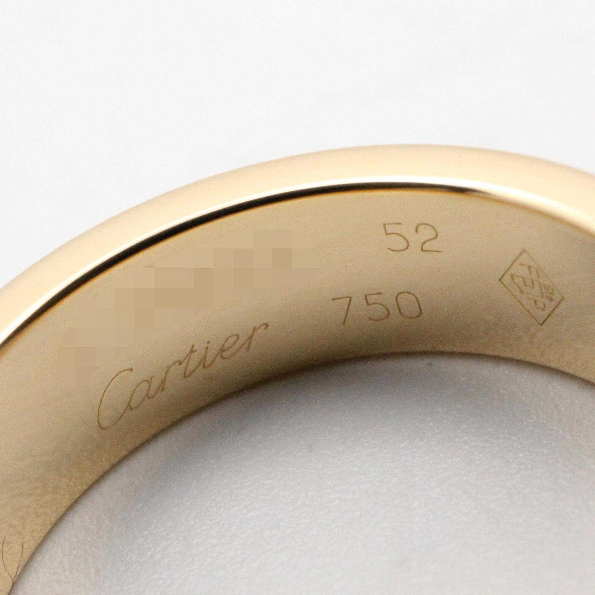 Cartier Gold Yellow Gold (18K) Band Ring (Pre-Owned)