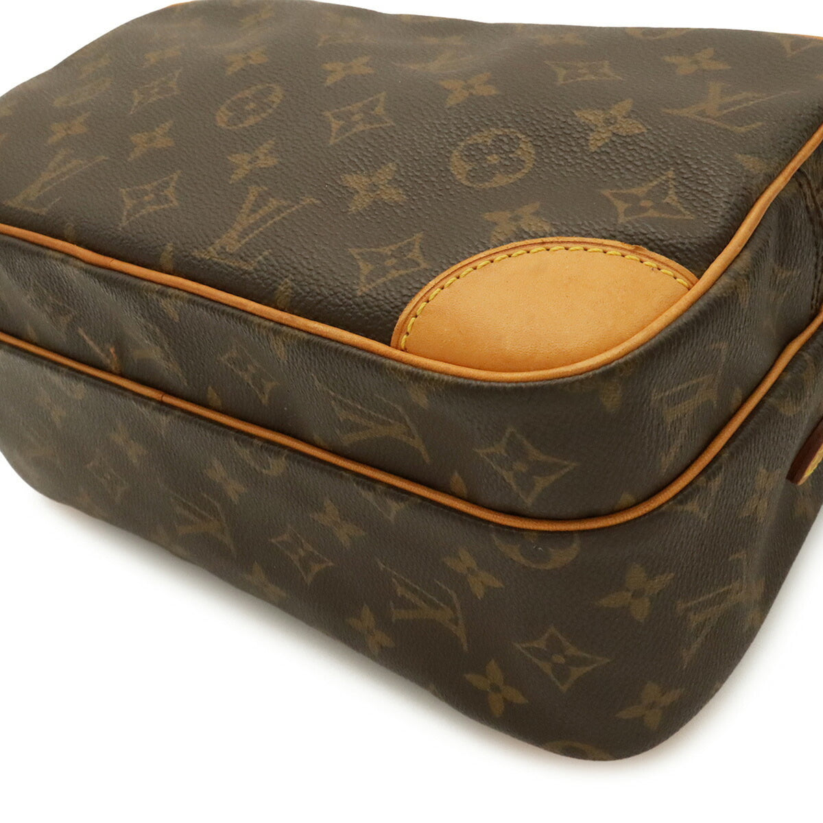 Louis Vuitton Brown Monogram Canvas Pvc Coated Canvas Handbag Shoulder Bag (Pre-Owned)