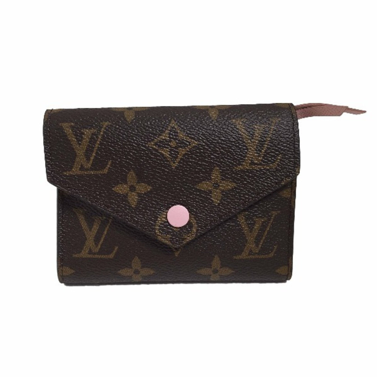 Louis Vuitton Rose Ballerine Monogram Wallet (Tri-Fold) (Pre-Owned)