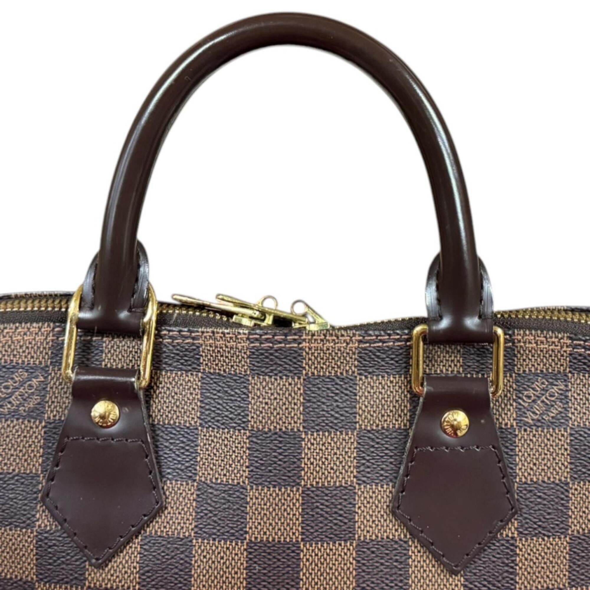 Louis Vuitton Damier Brown Damier Canvas Handbag (Pre-Owned)