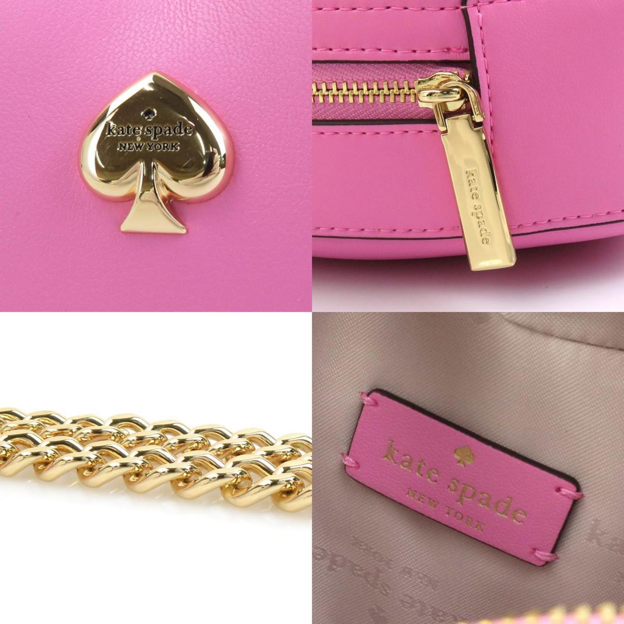 Kate Spade Pink Leather Shoulder Bag (Pre-Owned)