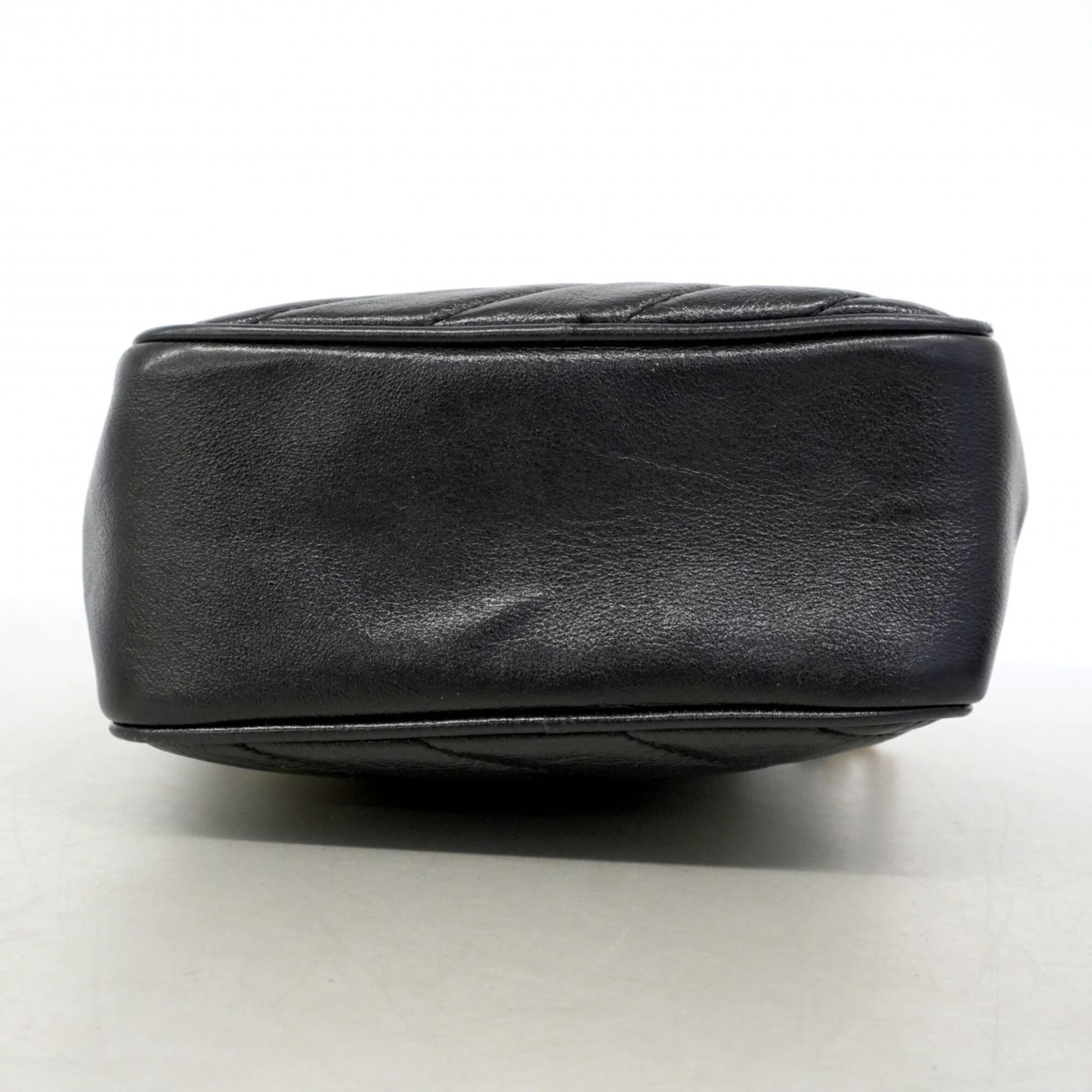 Gucci Black Leather Shoulder Bag (Pre-Owned)
