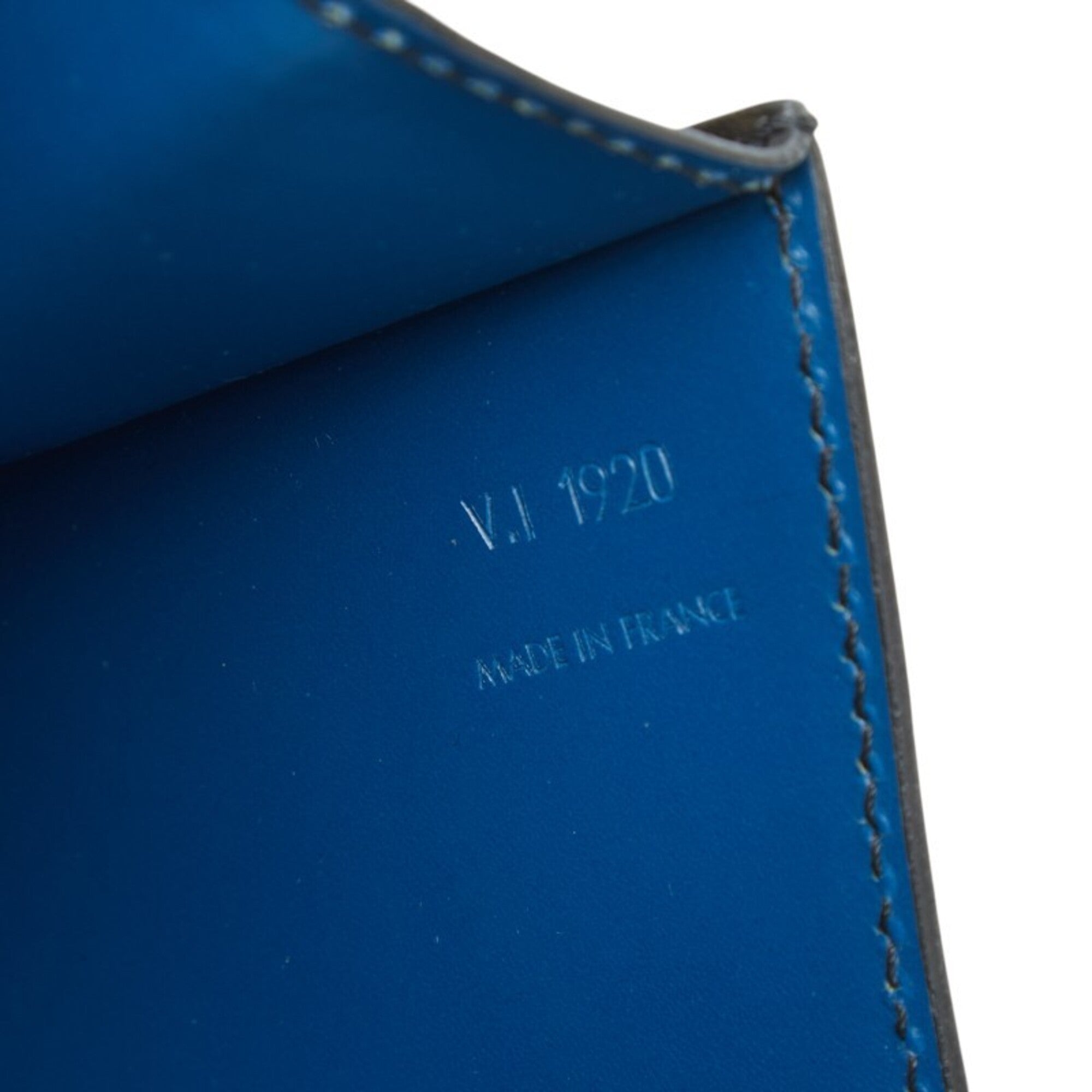 Louis Vuitton Black Blue Noir Leather Shoulder Bag (Pre-Owned)