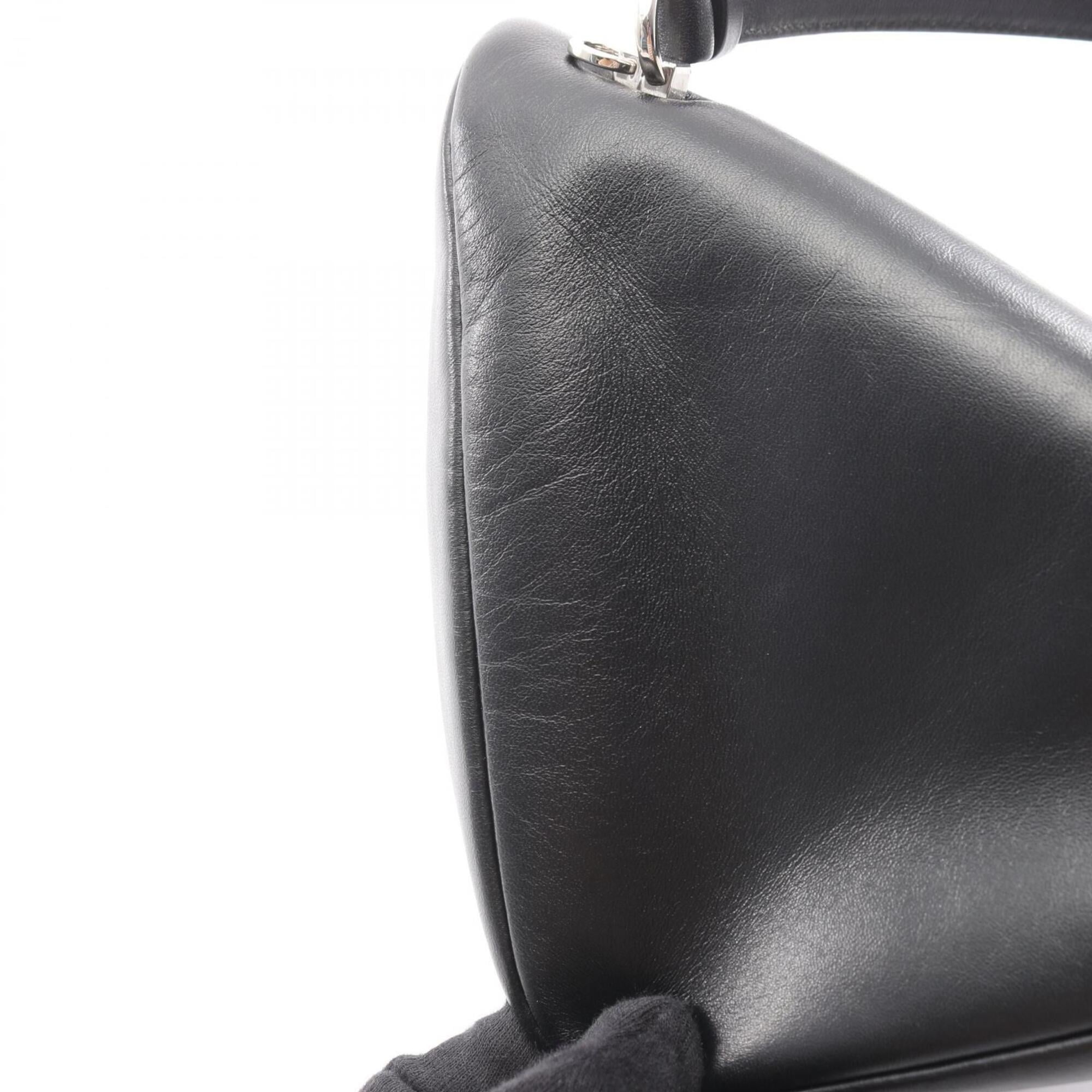 Prada Black Leather Handbag (Pre-Owned)