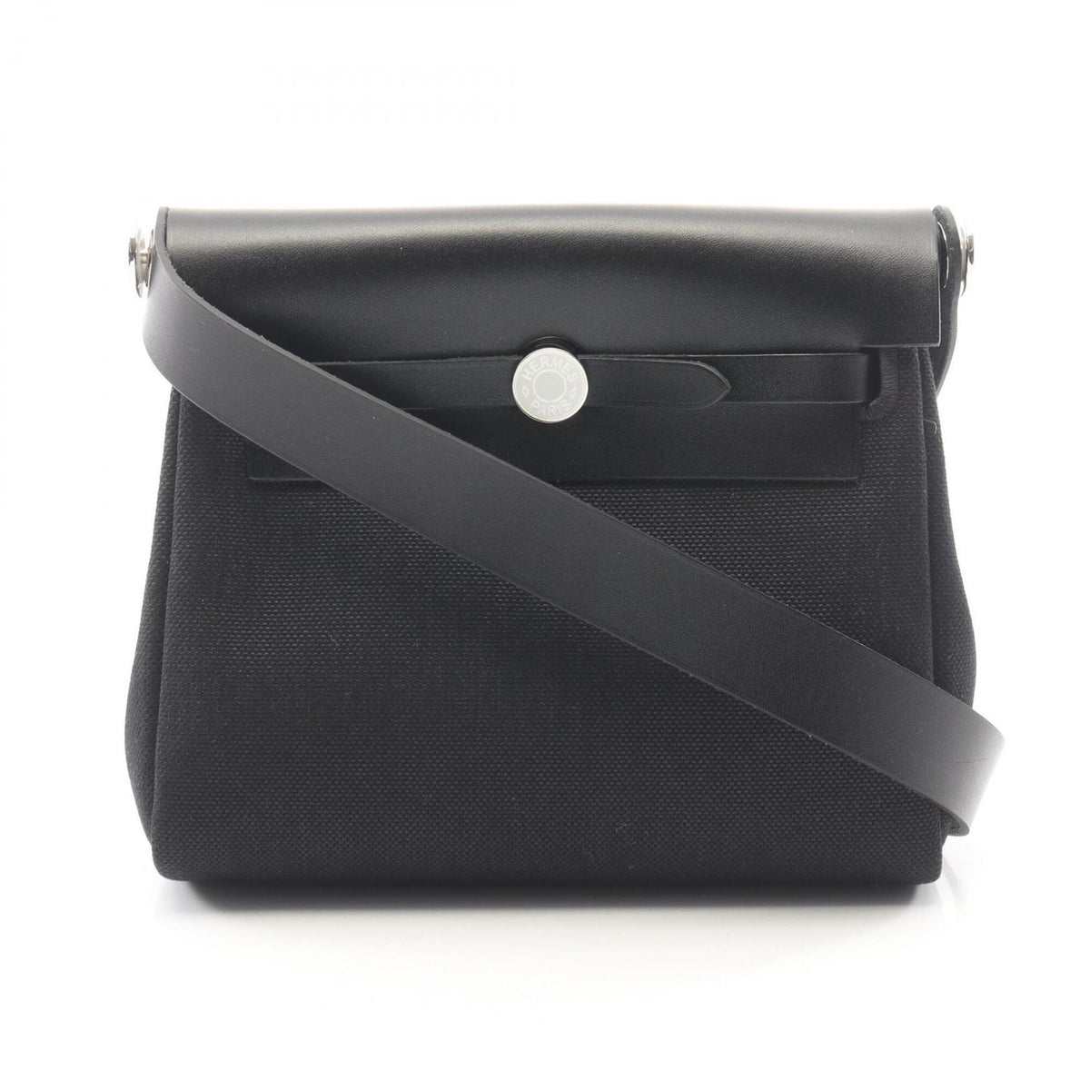 Hermes Black Handbag Shoulder Bag (Pre-Owned)
