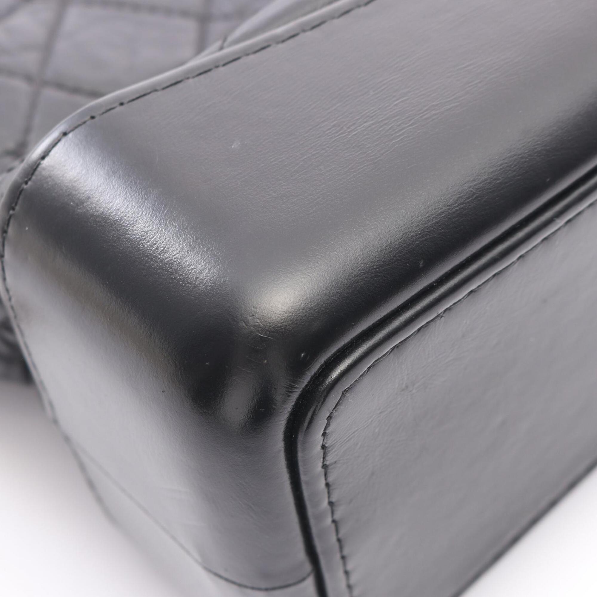 Chanel Black Leather Backpack (Pre-Owned)
