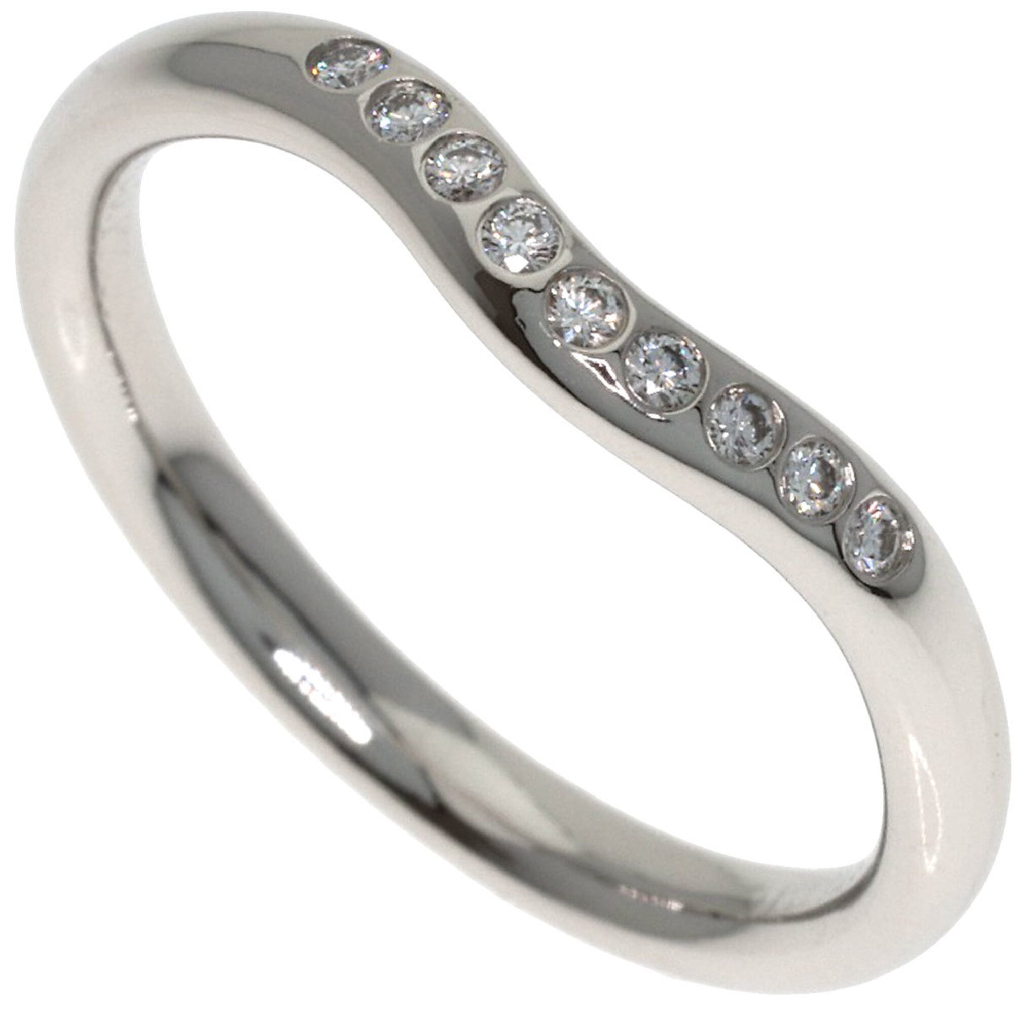 Tiffany Platinum 950 Band Ring (Pre-Owned)