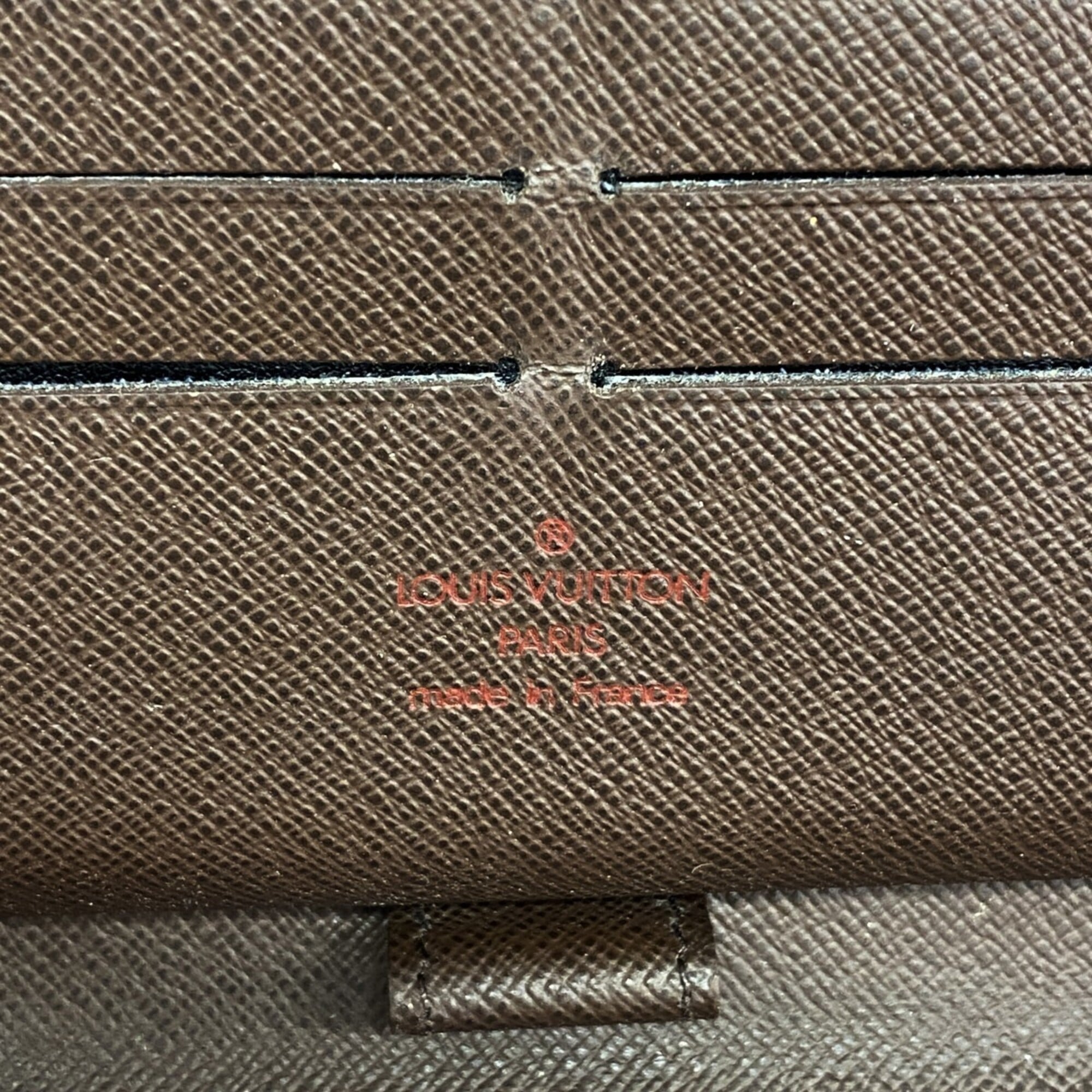 Louis Vuitton Ebene Long Wallet (Bi-Fold) (Pre-Owned)