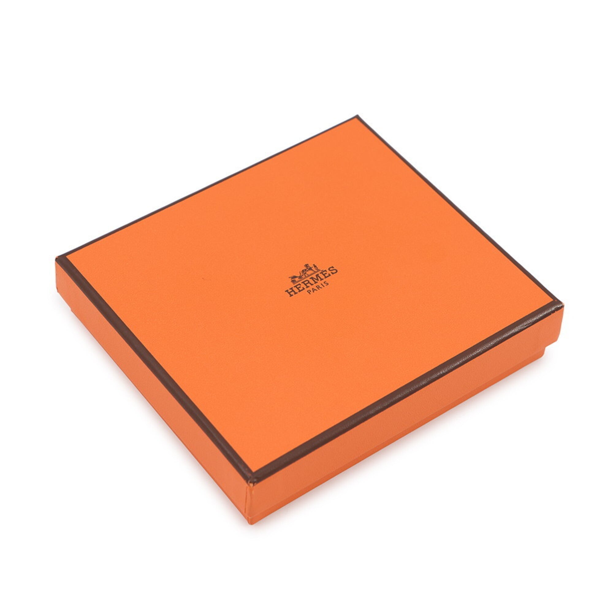 Hermes Orange Epsom Leather Coin Purse/Coin Case (Pre-Owned)
