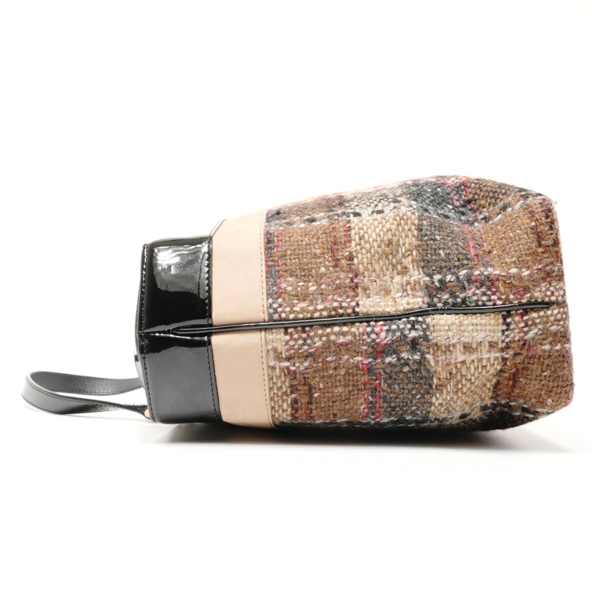 Burberry Beige Tweed Handbag (Pre-Owned)