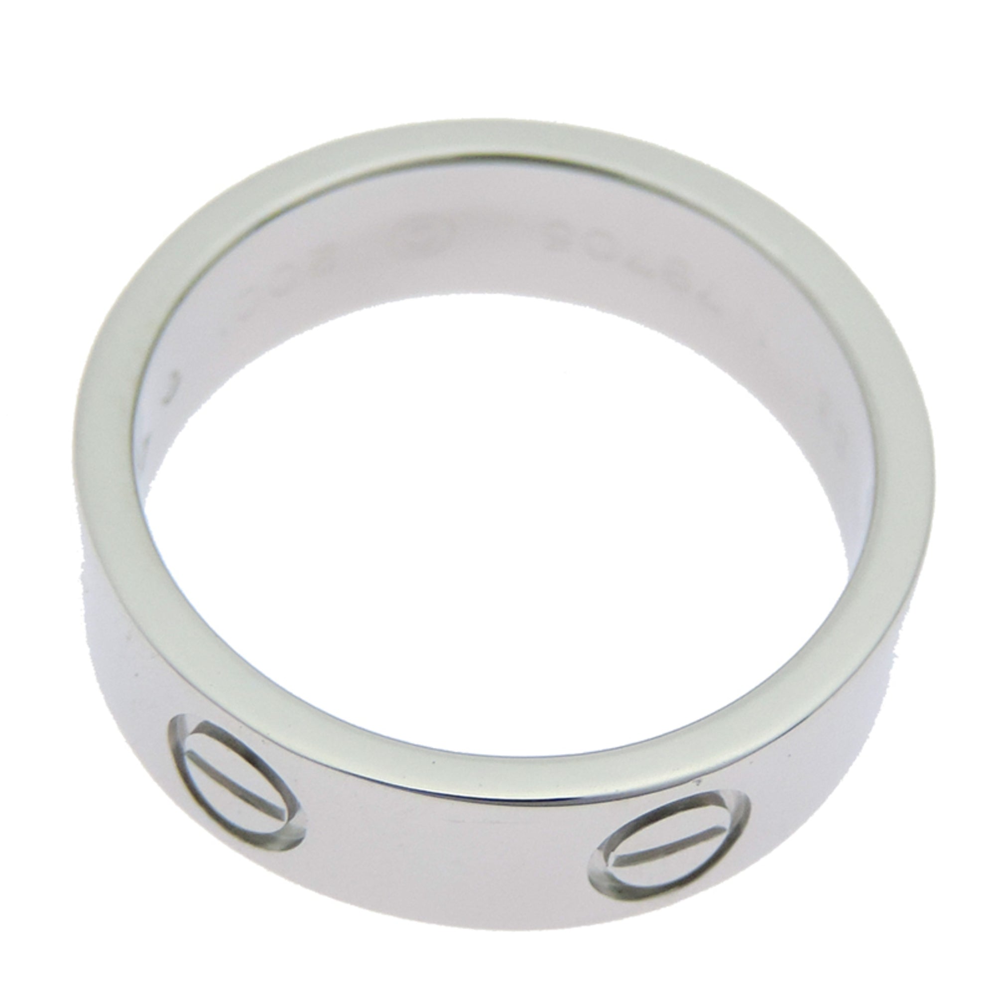 Cartier Platinum 950 Band Ring (Pre-Owned)