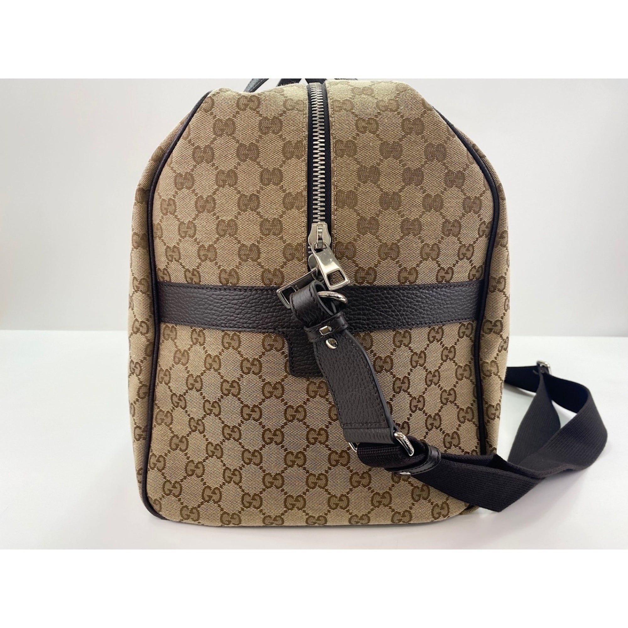 Gucci Brown Gg Canvas Handbag (Pre-Owned)