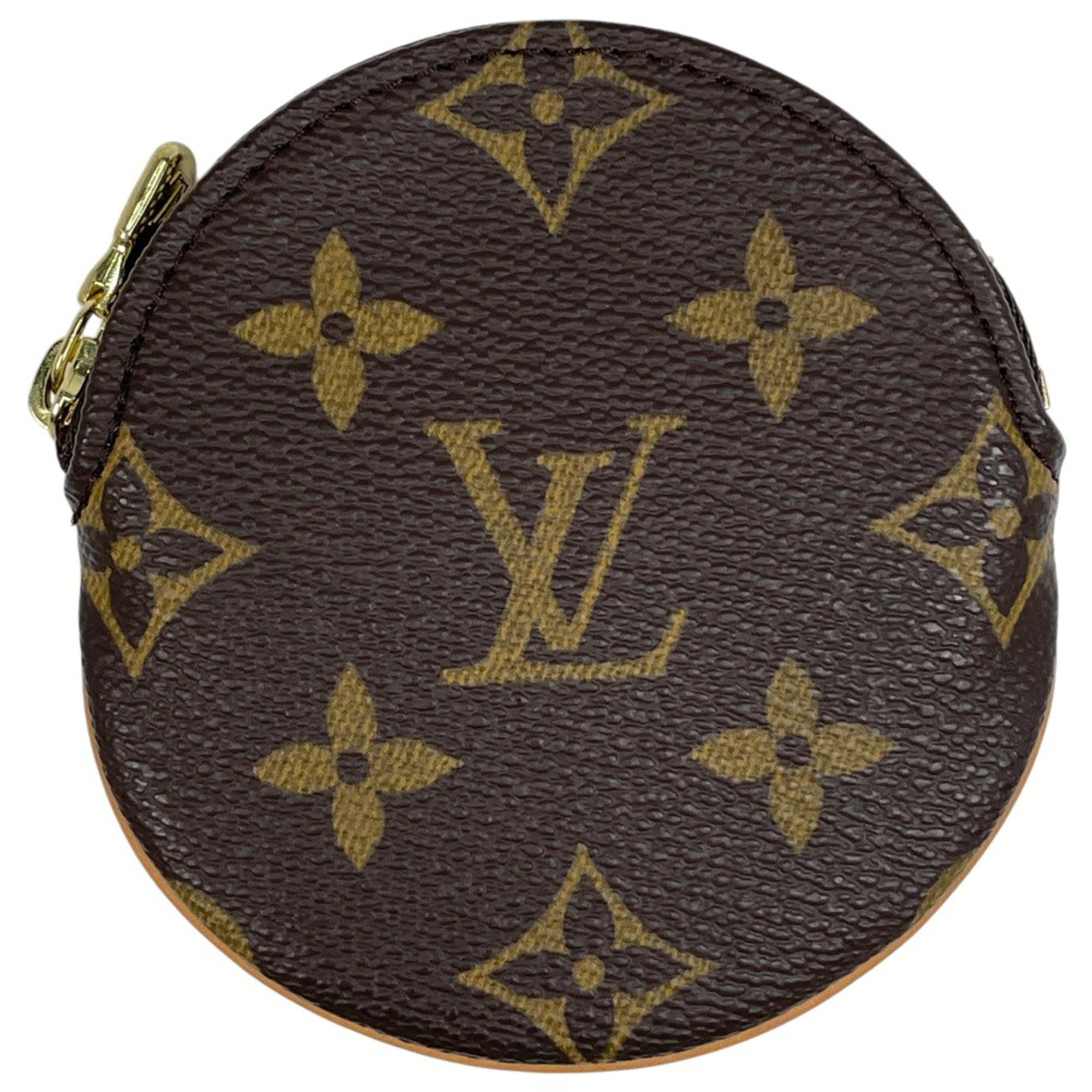 Louis Vuitton Brown Monogram Coin Purse/Coin Case (Pre-Owned)