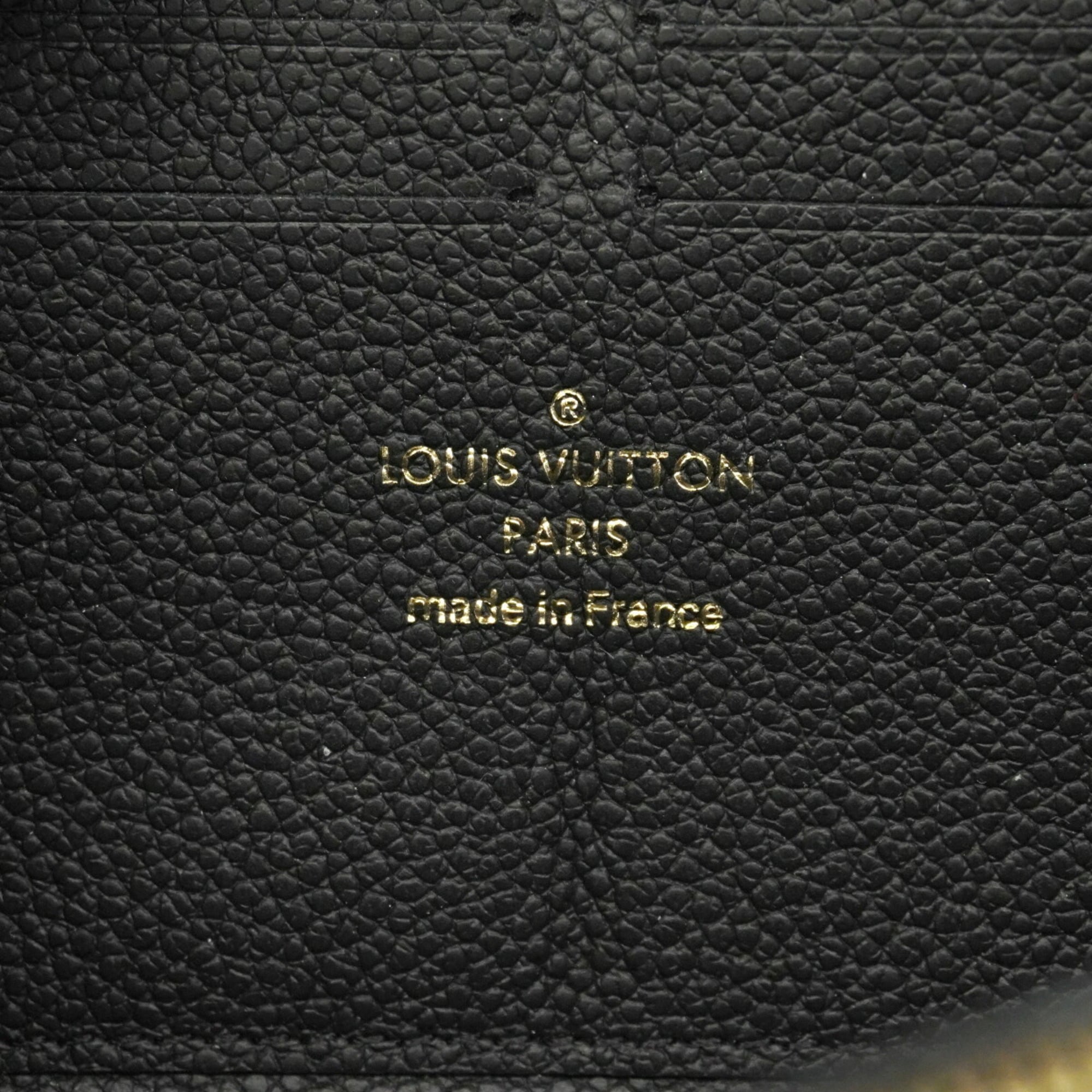 Louis Vuitton Noir Long Wallet (Bi-Fold) (Pre-Owned)