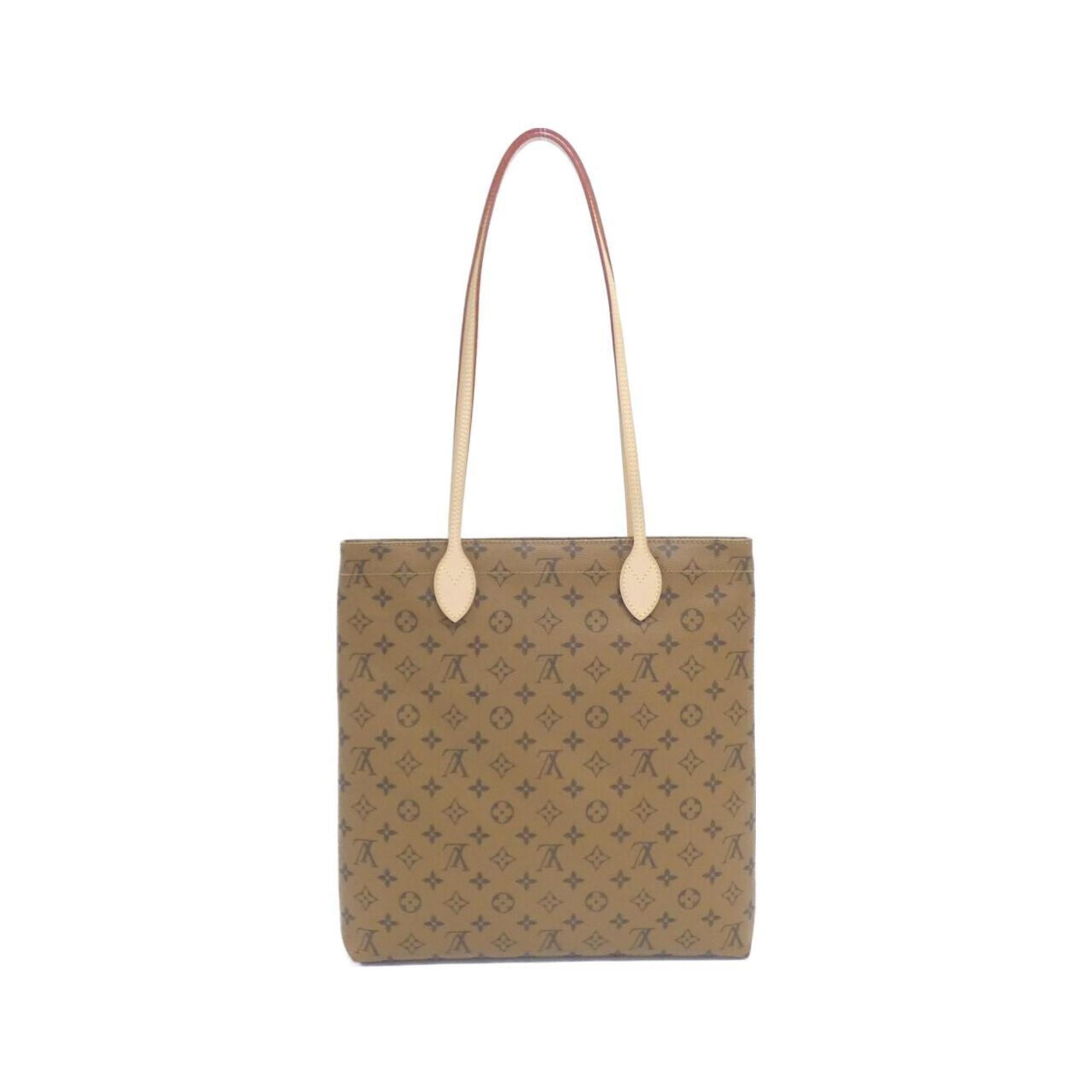 Louis Vuitton Monogram Marron Coated Canvas Handbag (Pre-Owned)