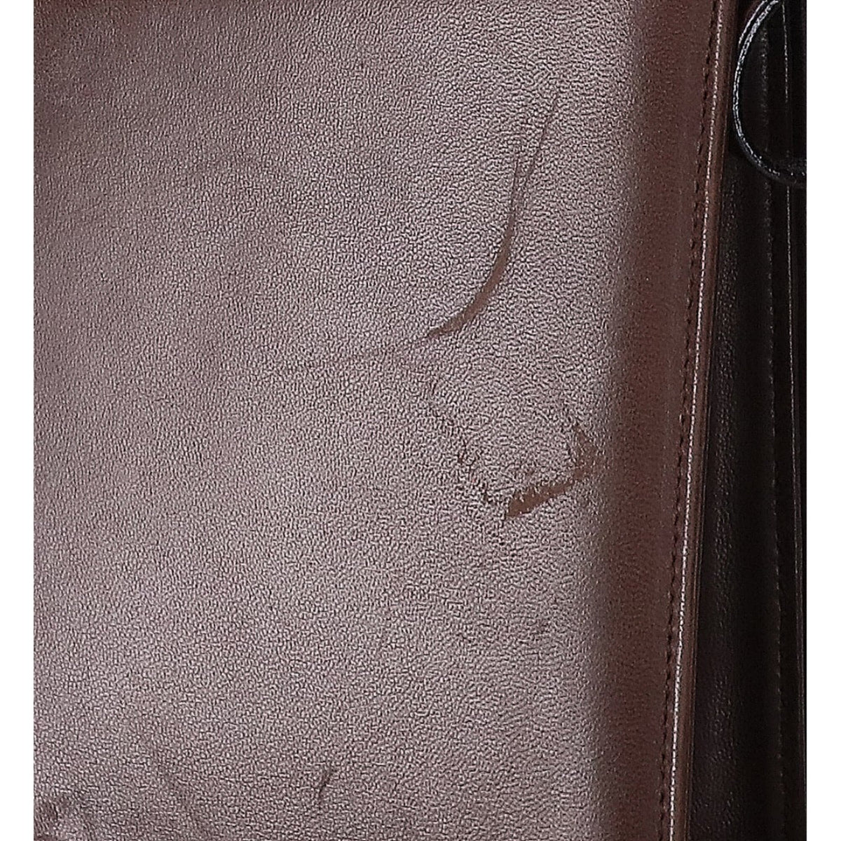 Salvatore Ferragamo Brown Leather Shoulder Bag (Pre-Owned)