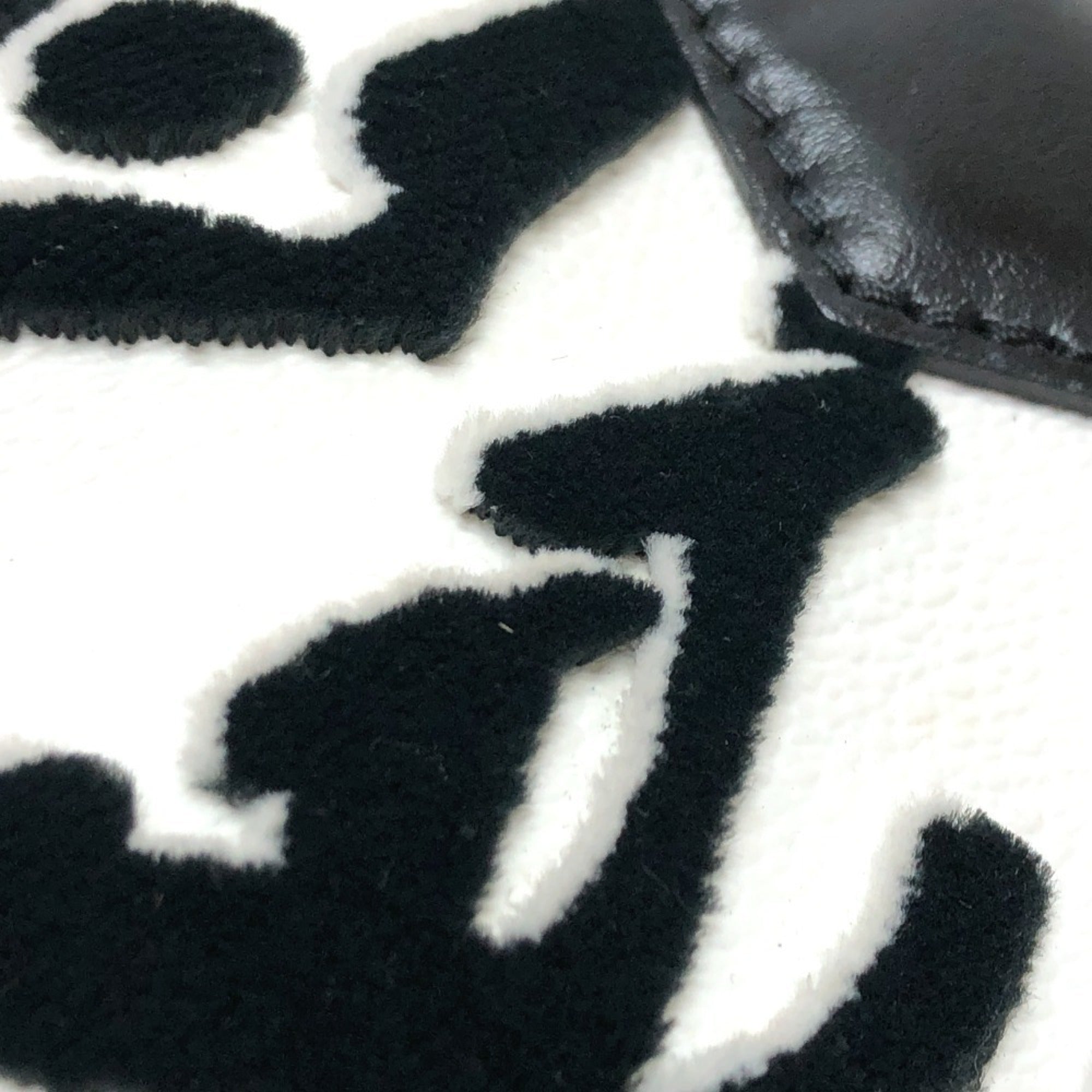 Louis Vuitton Black Monogram White Monogram Boston Bag (Pre-Owned)
