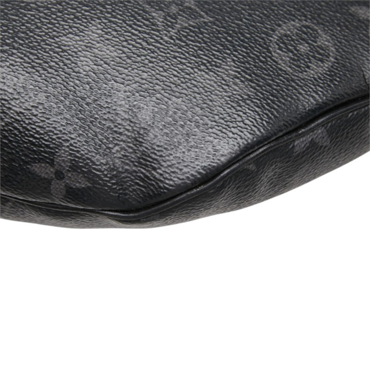 Louis Vuitton Black Pvc Leather Sling Bag (Pre-Owned)