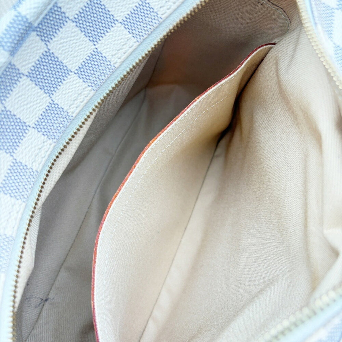 Louis Vuitton Damier Azur Damier Azur Damier Canvas Shoulder Bag (Pre-Owned)