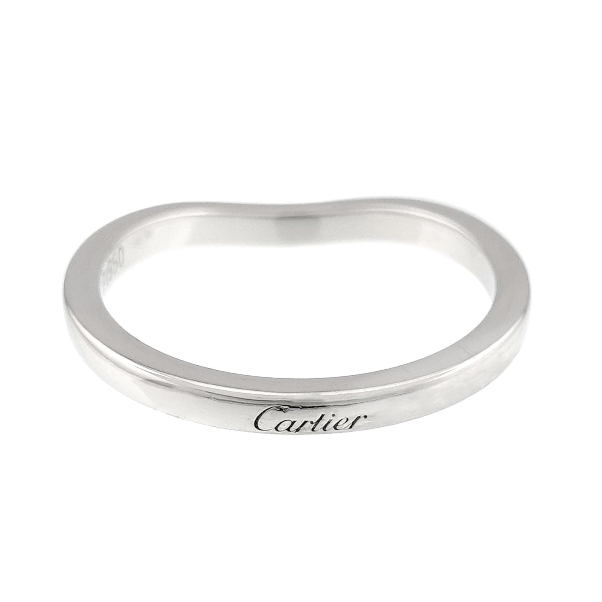 Cartier Platinum 950 Band Ring (Pre-Owned)