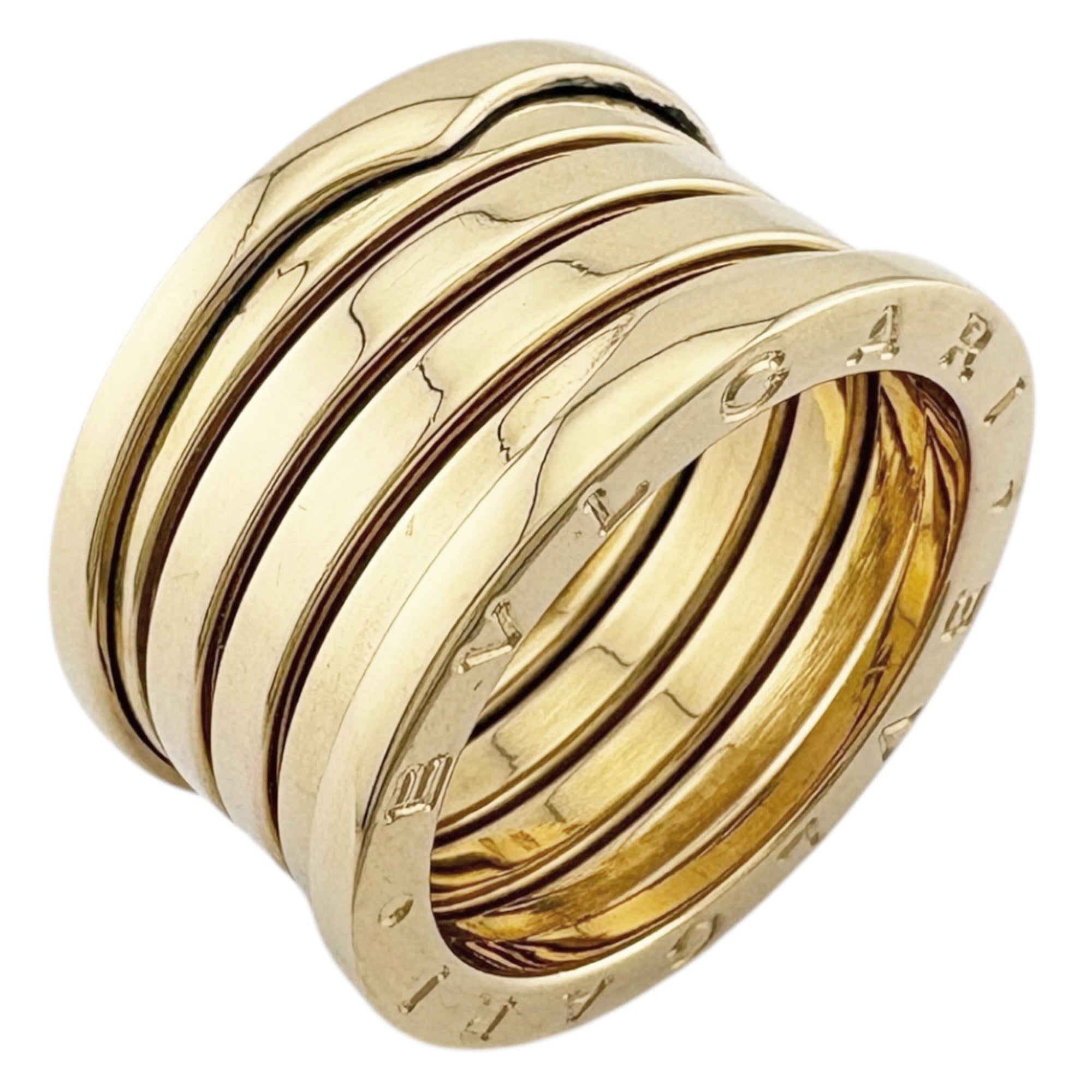 Bvlgari B.Zero1 Gold Yellow Gold (18K) Band Ring (Pre-Owned)