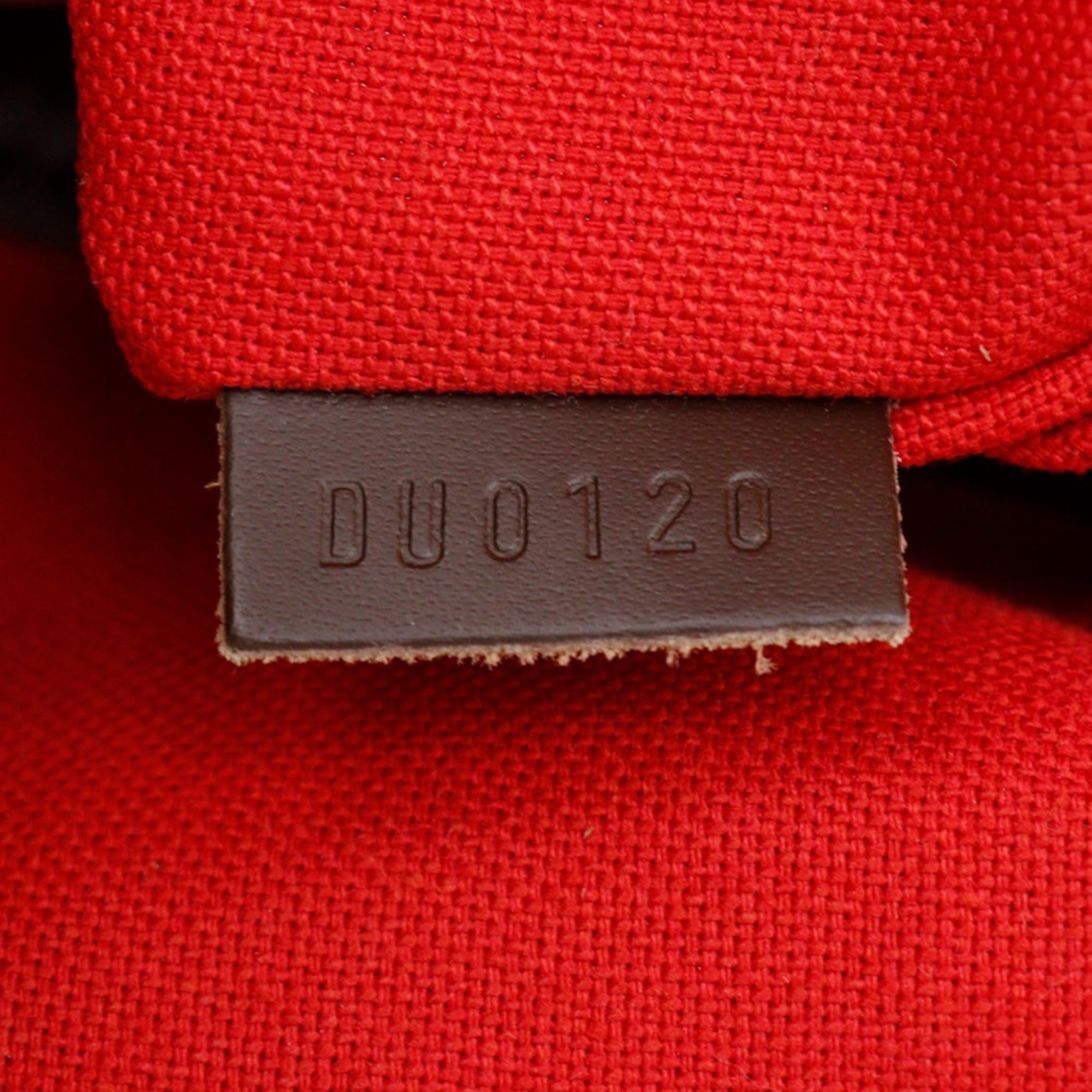 Louis Vuitton Brown Damier Canvas Tote Bag (Pre-Owned)