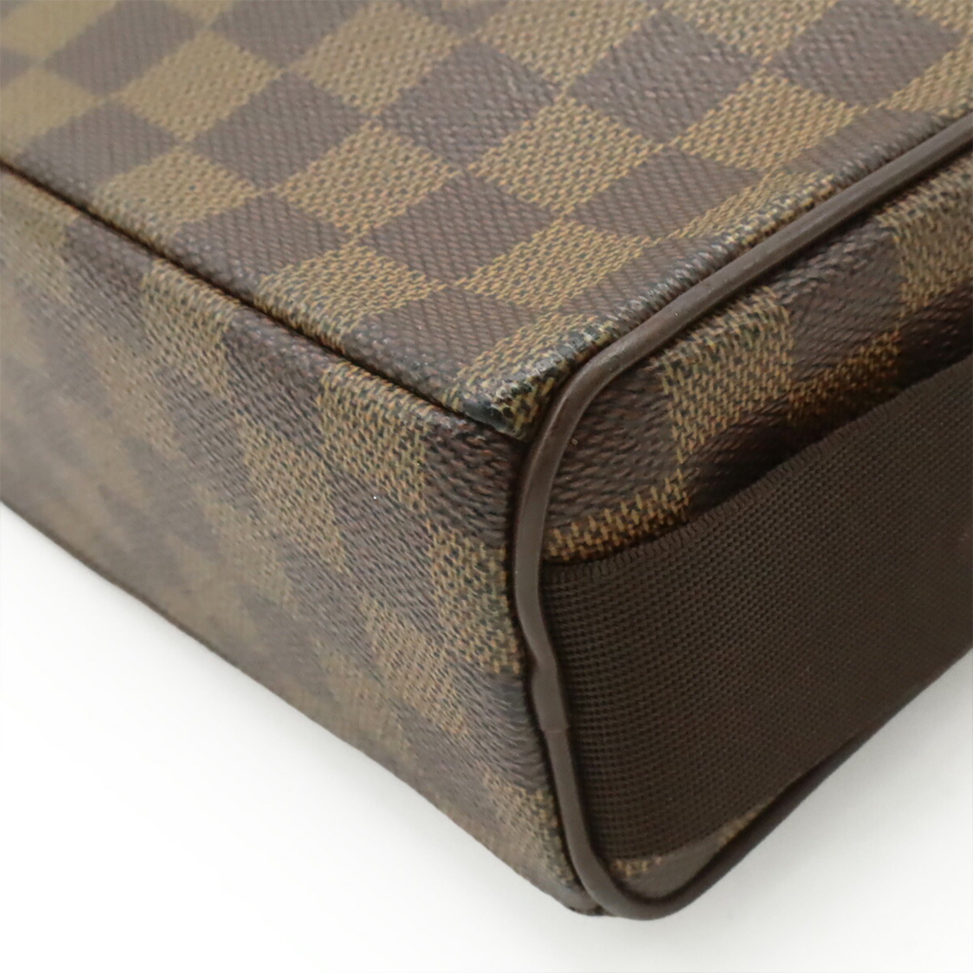 Louis Vuitton Brown Pvc Coated Canvas Damier Canvas Pochette Shoulder Bag (Pre-Owned)