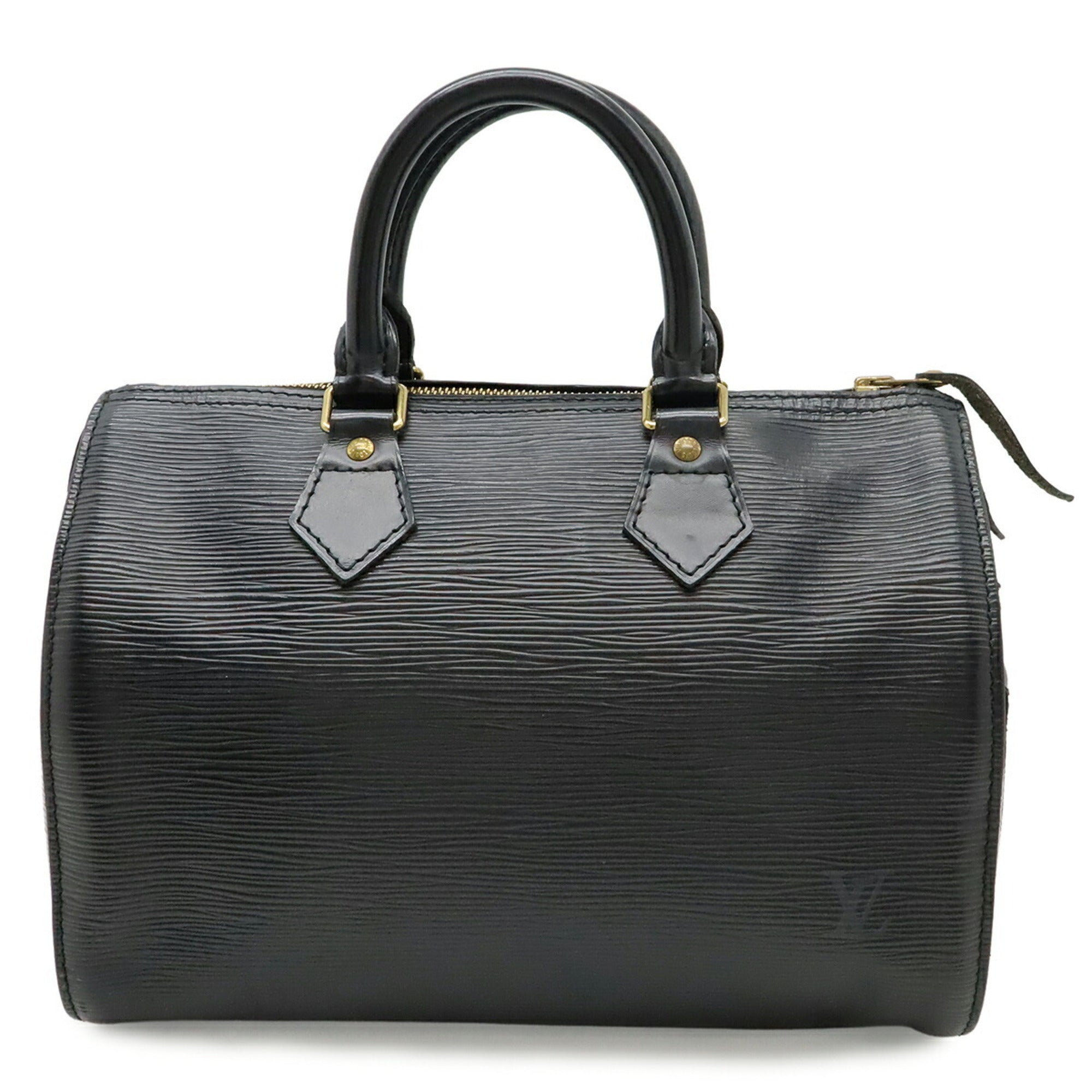 Louis Vuitton Black Noir Epi Leather Handbag (Pre-Owned)