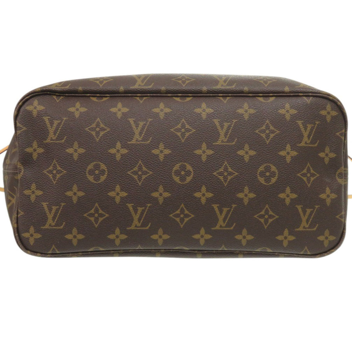 Louis Vuitton Brown Monogram Handbag Pouch Tote Bag (Pre-Owned)