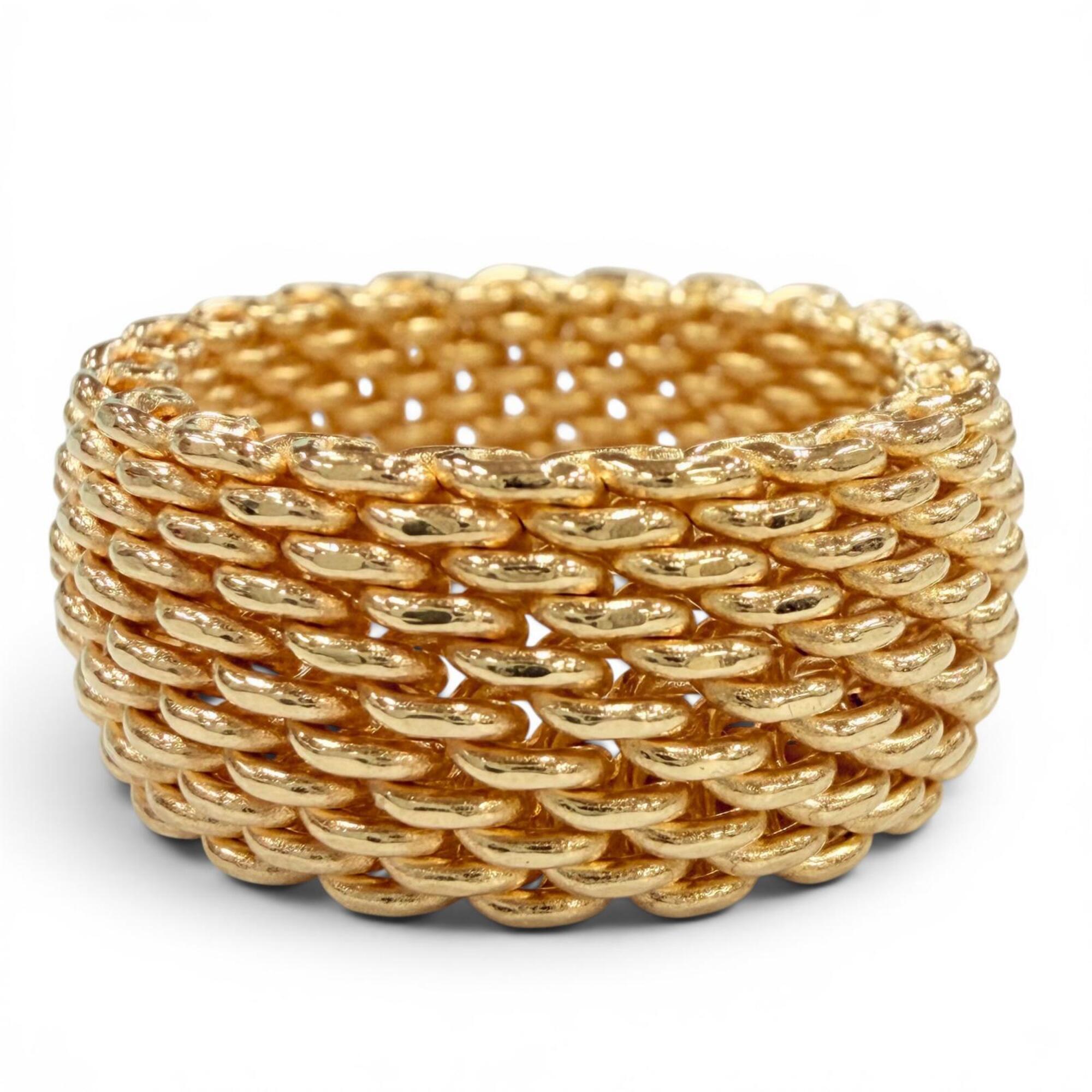 Tiffany Yellow Gold Yellow Gold (18K) Band Ring (Pre-Owned)