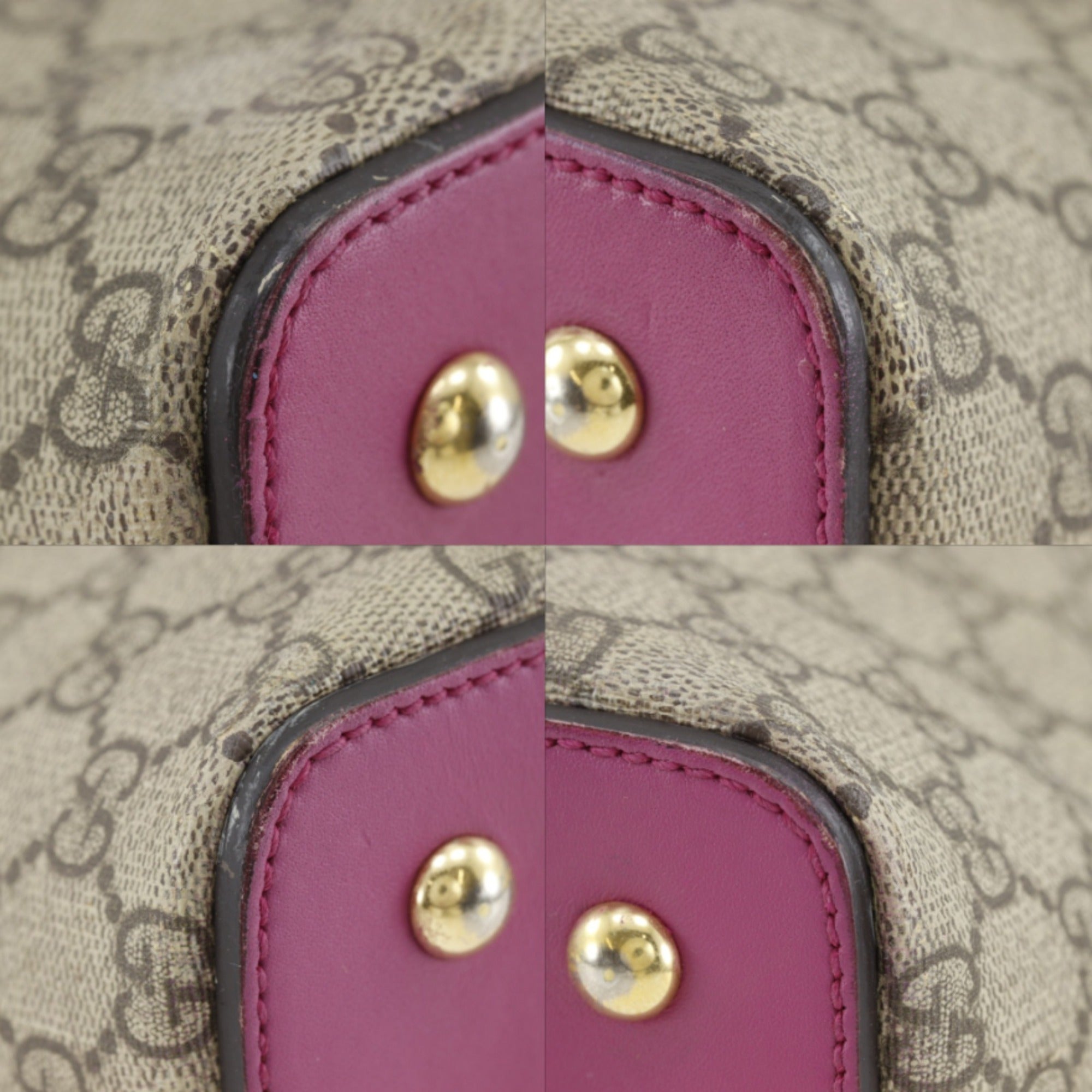 Gucci Brown Leather Handbag (Pre-Owned)