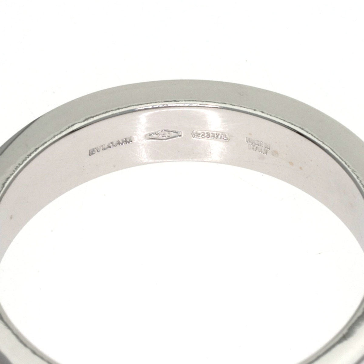Bvlgari White Gold (18K) Band Ring (Pre-Owned)