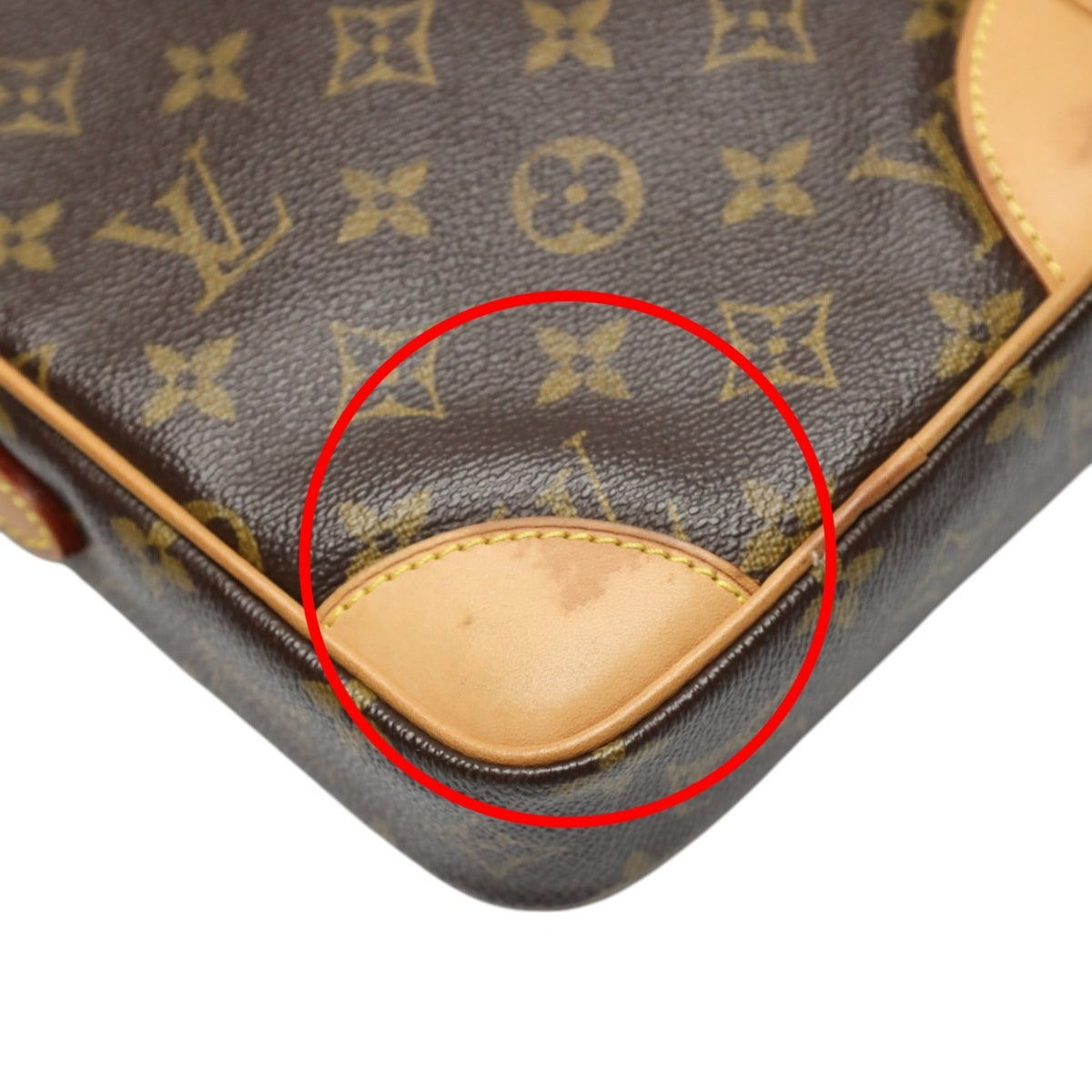 Louis Vuitton Brown Monogram Shoulder Bag (Pre-Owned)