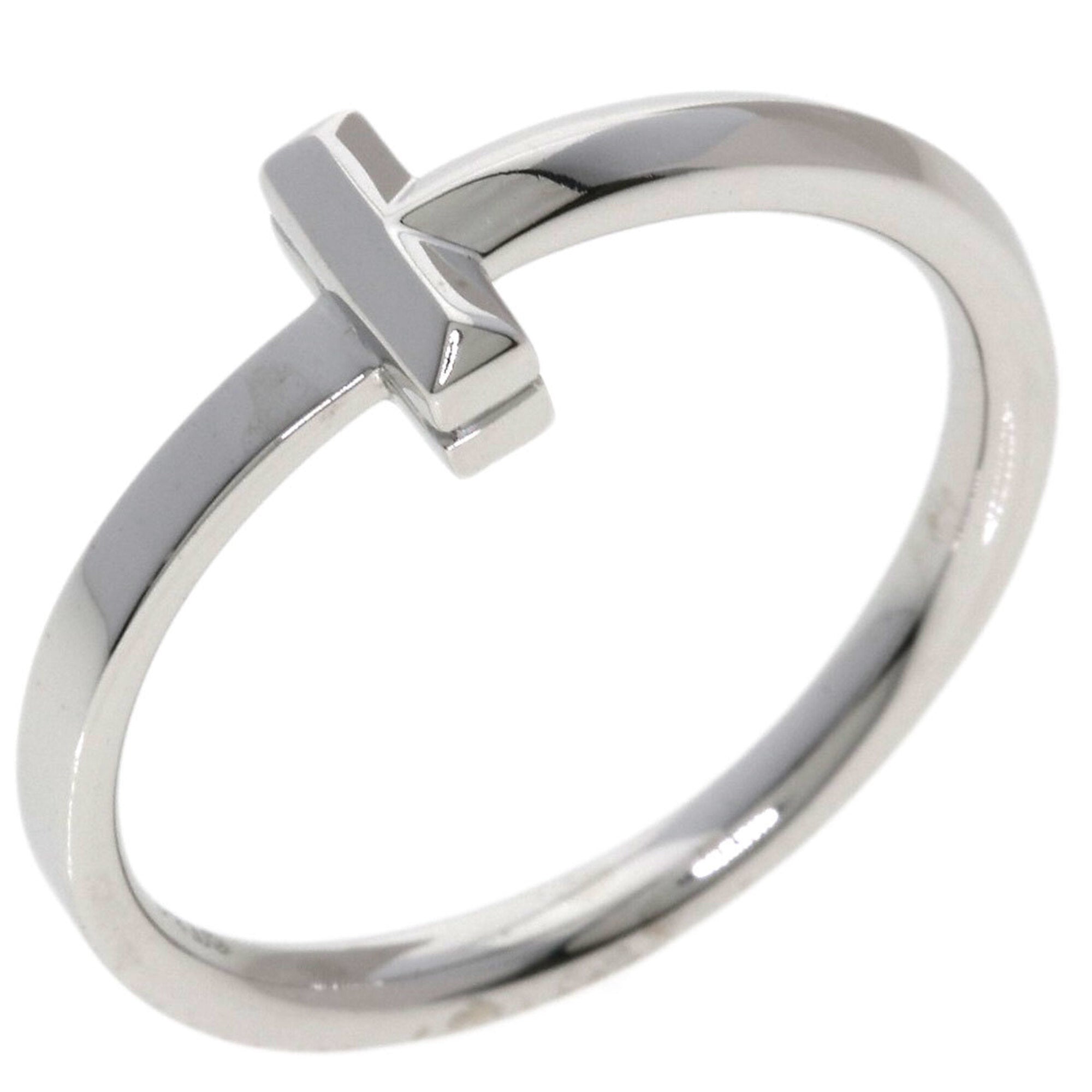 Tiffany White Gold (18K) Band Ring (Pre-Owned)