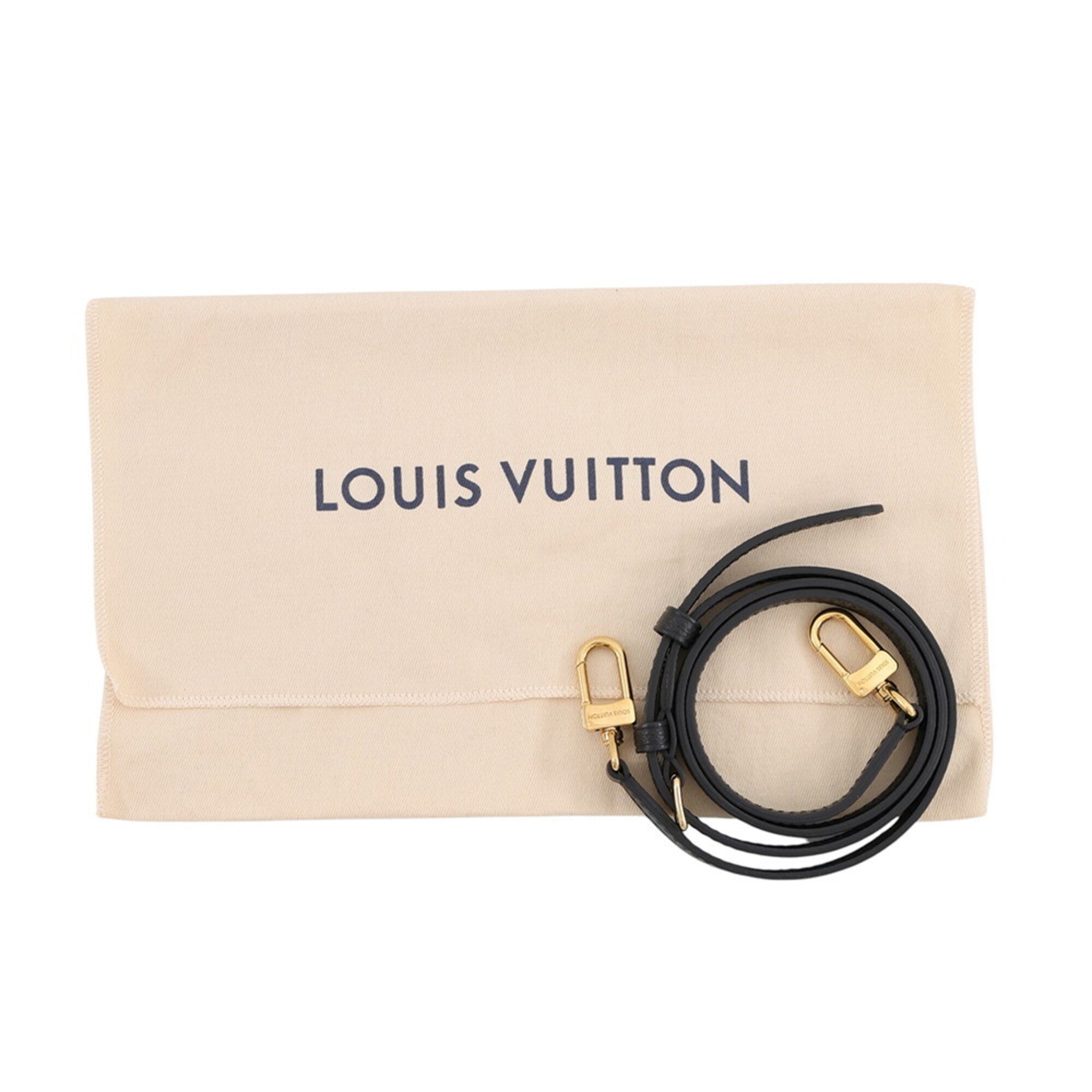 Louis Vuitton Black Monogram Noir Monogram Empreinte Handbag (Pre-Owned)
