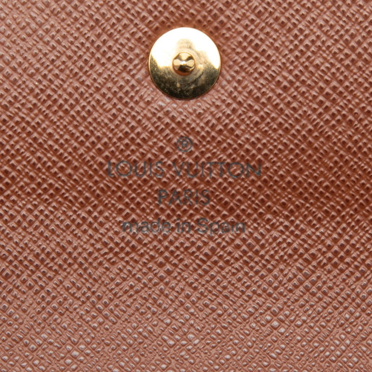 Louis Vuitton Brown Pvc Wallet (Bi-Fold) (Pre-Owned)