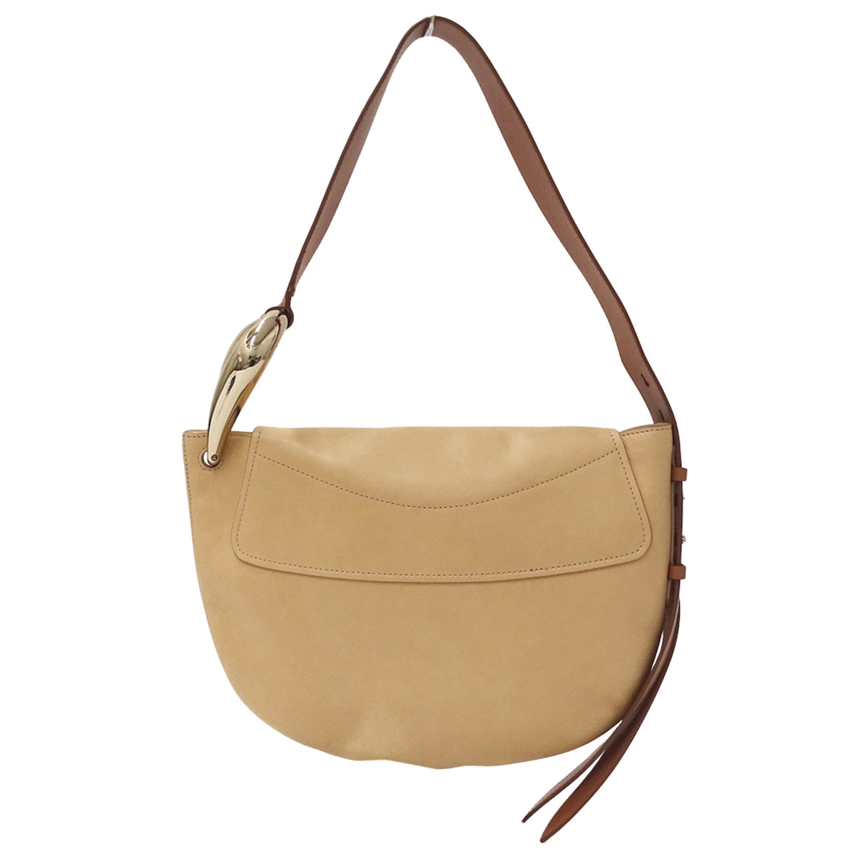 Chloé Beige Leather Handbag Shoulder Bag (Pre-Owned)