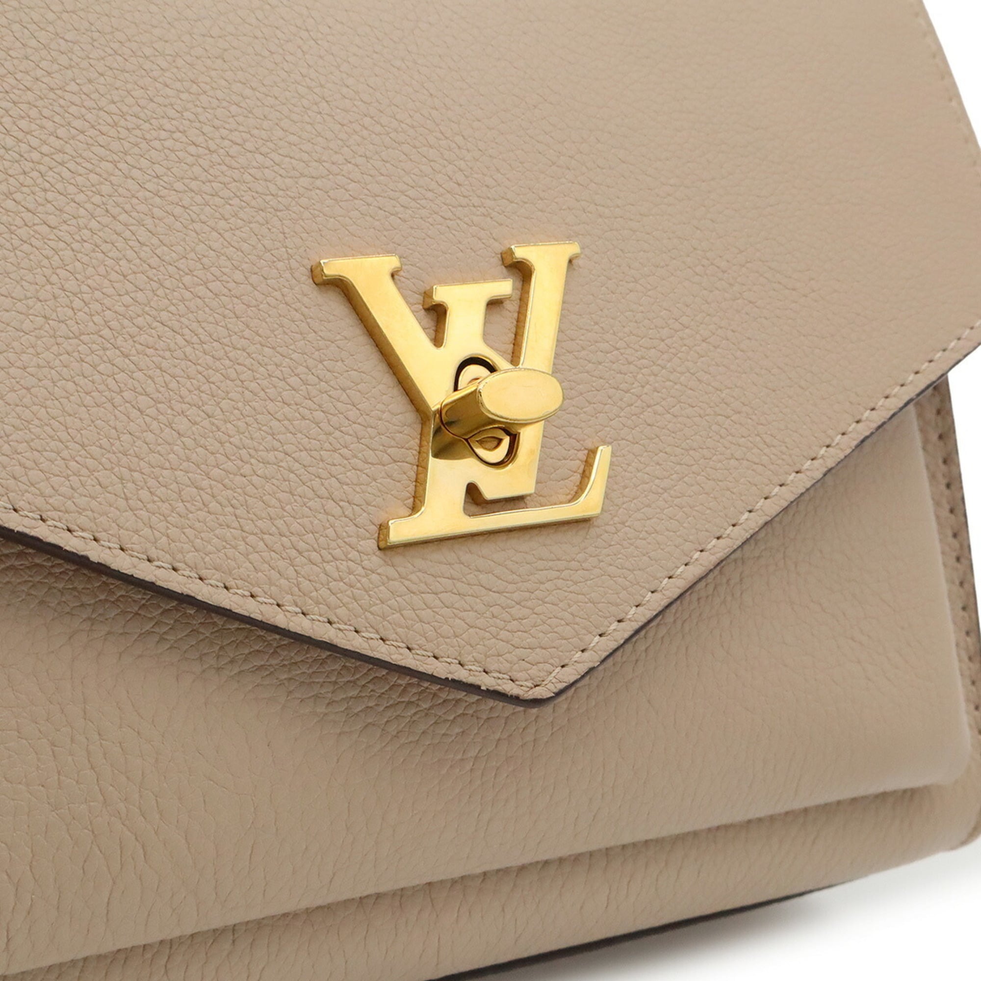 Louis Vuitton Grayish Leather Pochette Shoulder Bag (Pre-Owned)