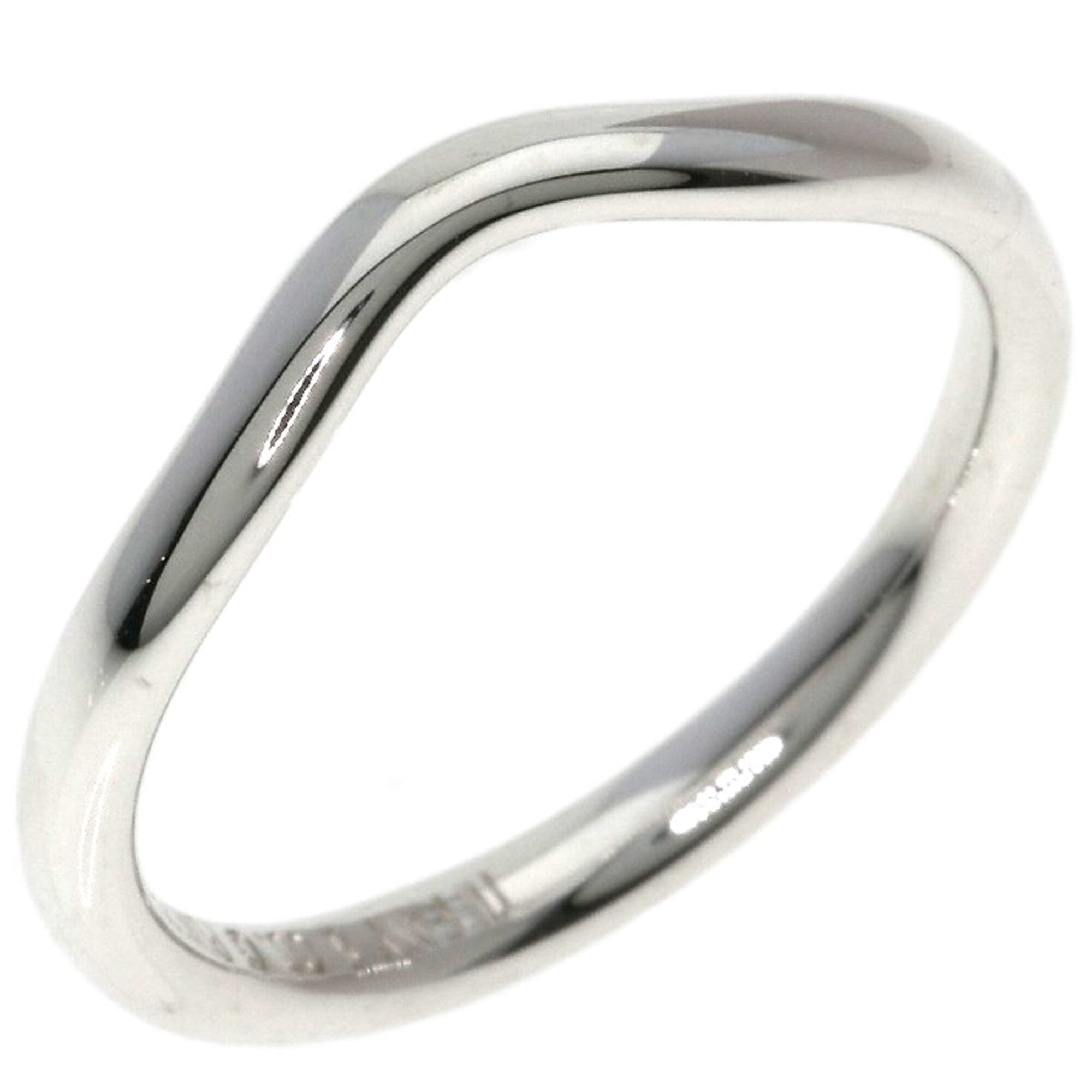 Tiffany Silver Silver Band Ring (Pre-Owned)